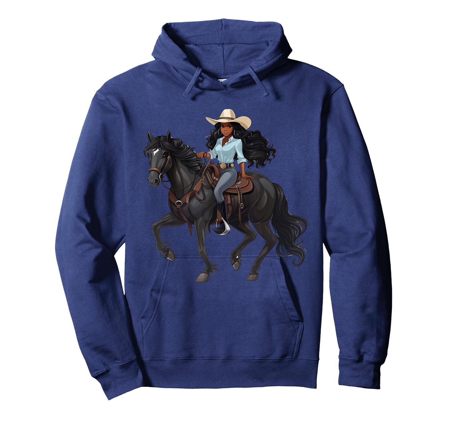 Howdy Black Cowgirls African American Texas Melanin Woman T-Shirt