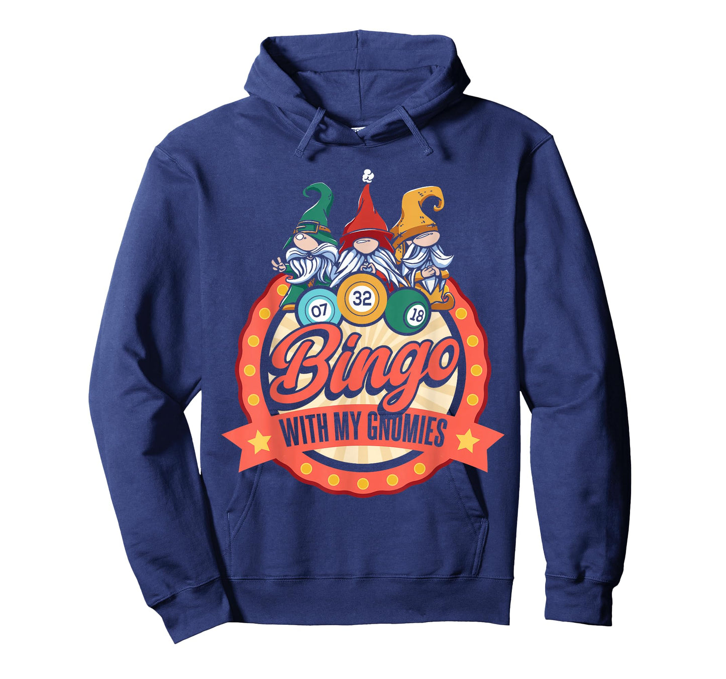 Funny Bingo With My Gnomies Gnome Bingo Player T-Shirt