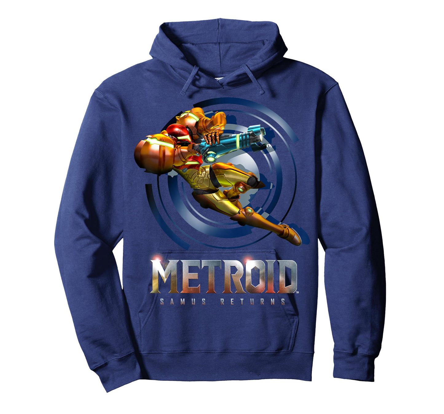 Nintendo Metroid Samus Returns Jump Action Graphic T-Shirt T-Shirt