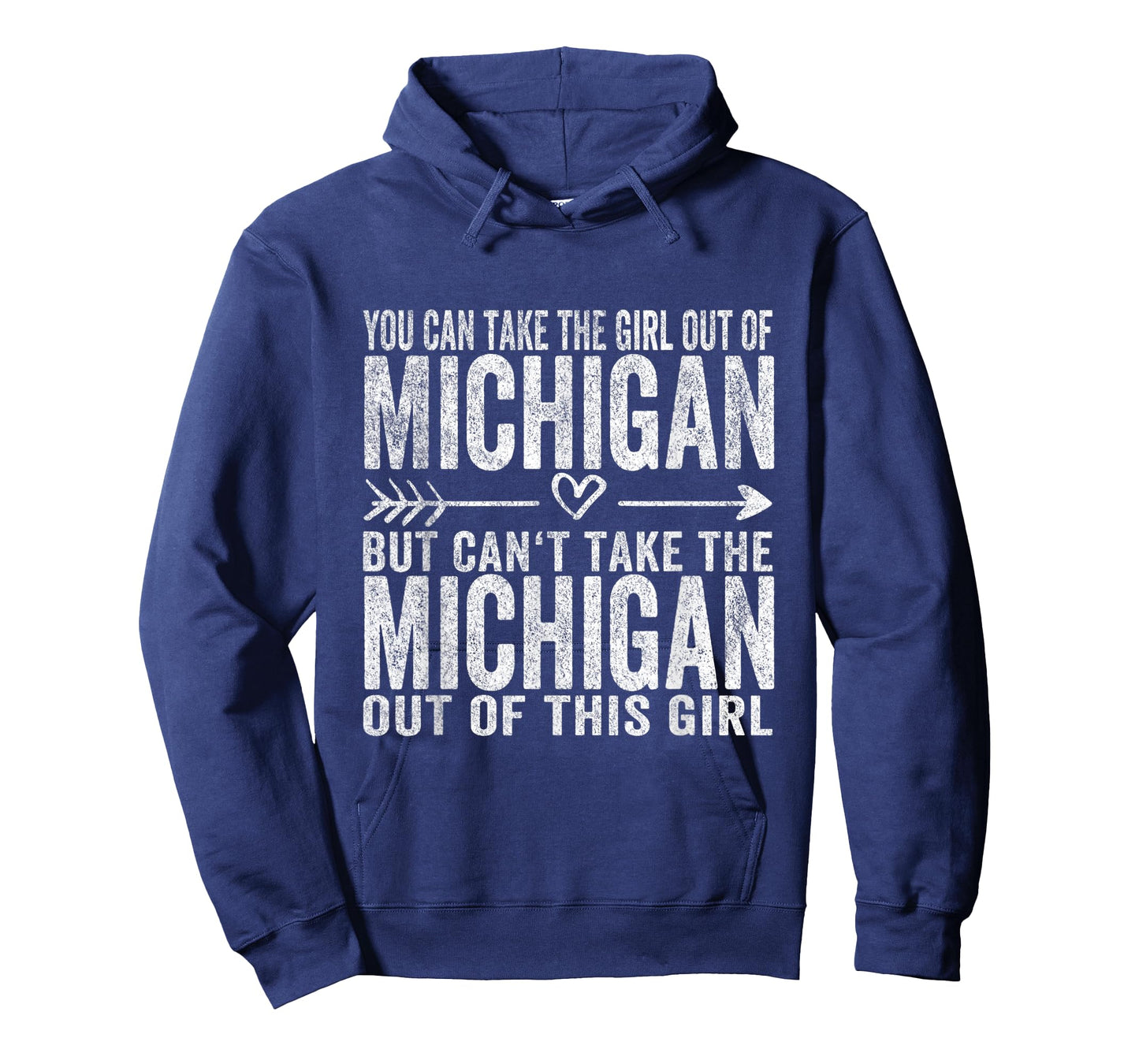 Girl Out Of Michigan Hometown Home Michigan T-Shirt