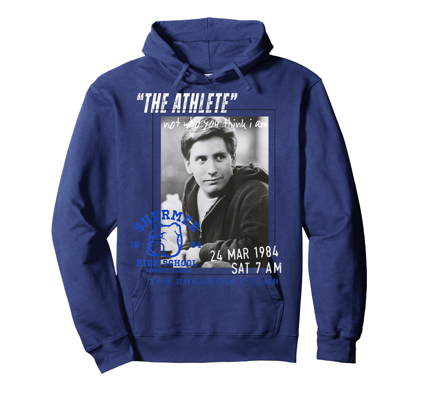 The Breakfast Club Andrew The Athlete Shermer High T-Shirt