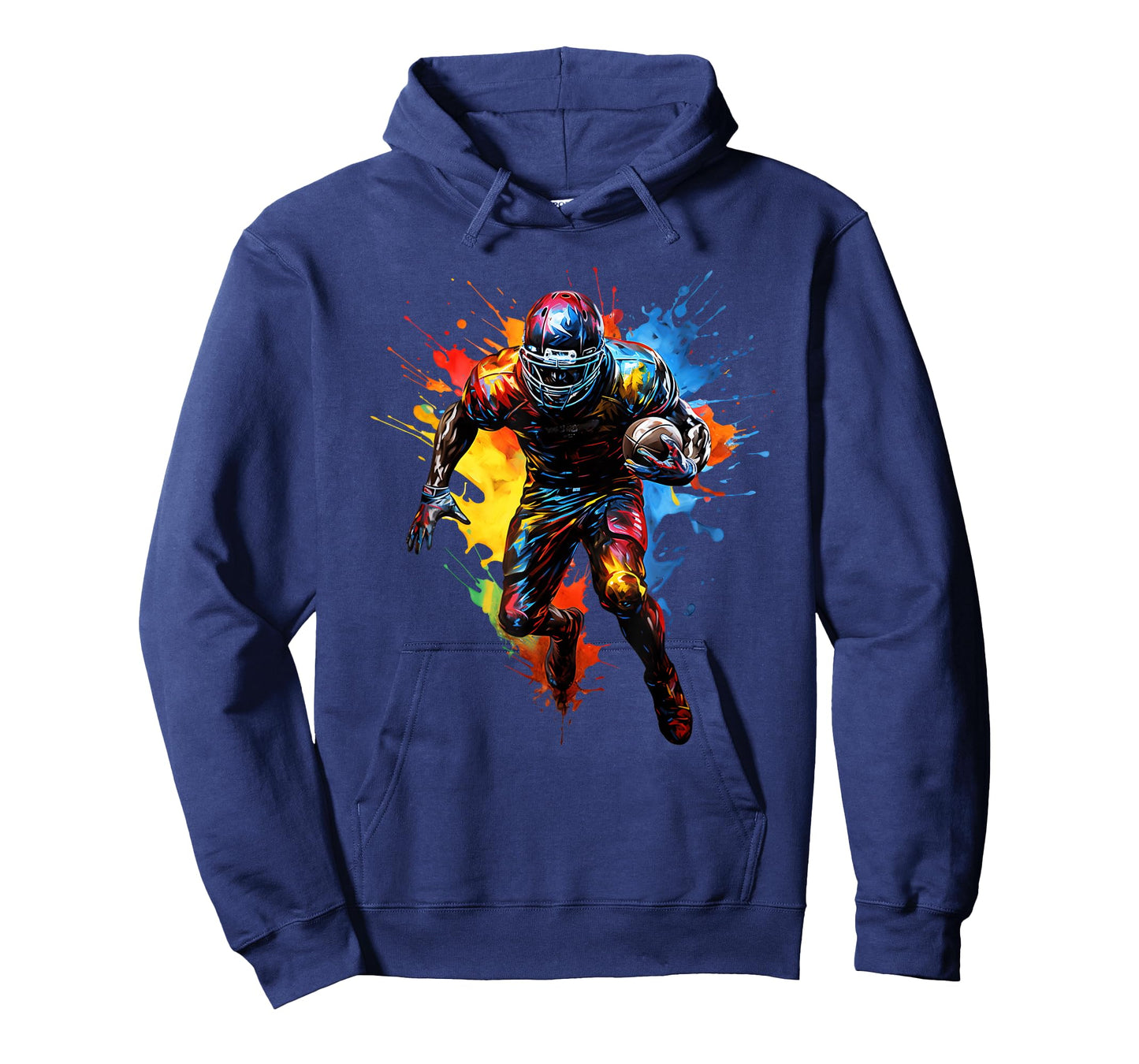 American Football player paint T-Shirt