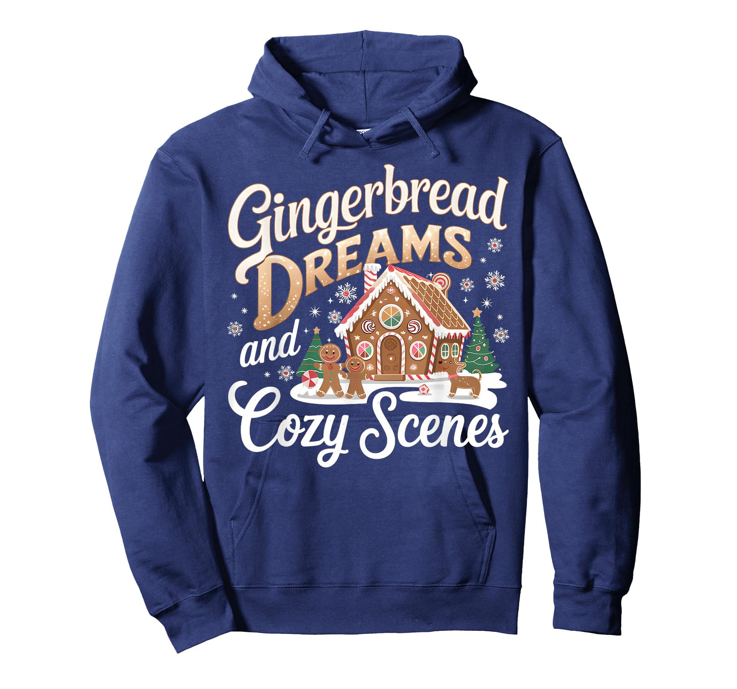 Funny Christmas Gingerbread House Cozy Winter Holiday Baking T-Shirt