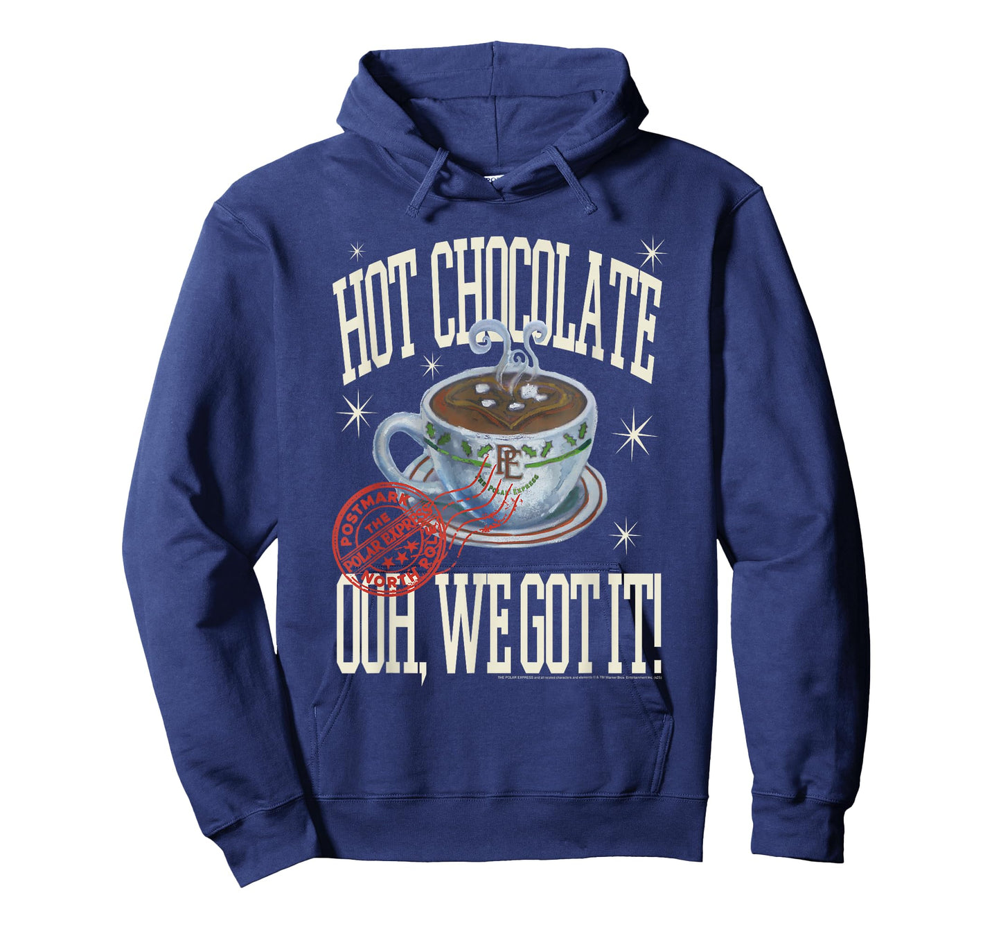 Polar Express Hot Chocolate Illustration Christmas Holiday T-Shirt