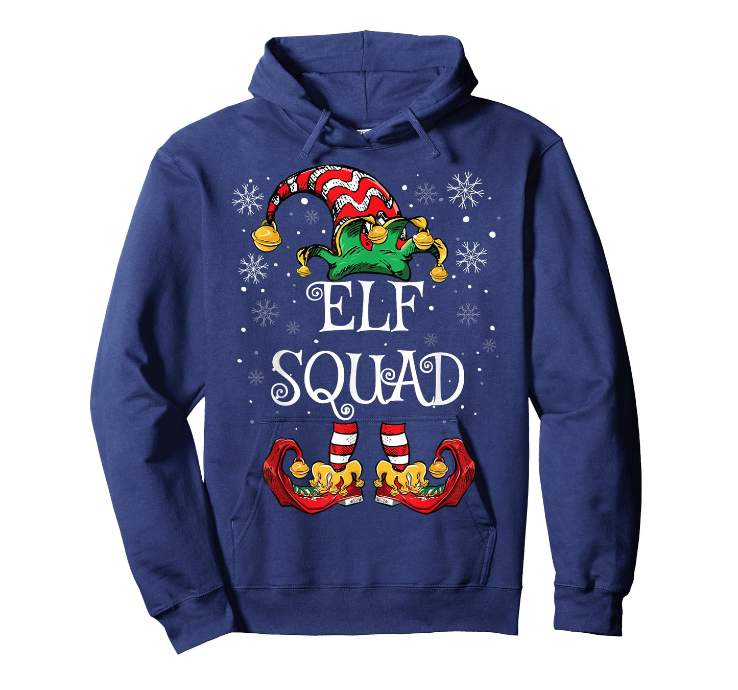 Elf Squad Christmas Family Matching Christmas T-Shirt