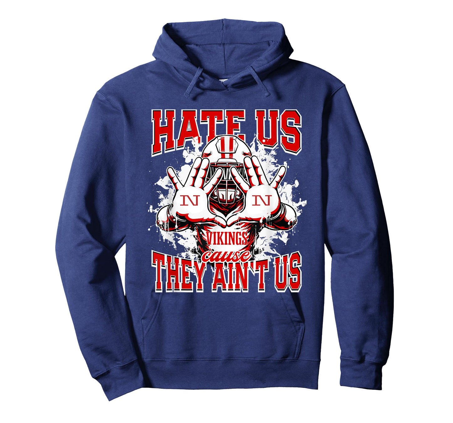 Northside Vikings Logo Hate Us Cause They Ain't HS T-Shirt