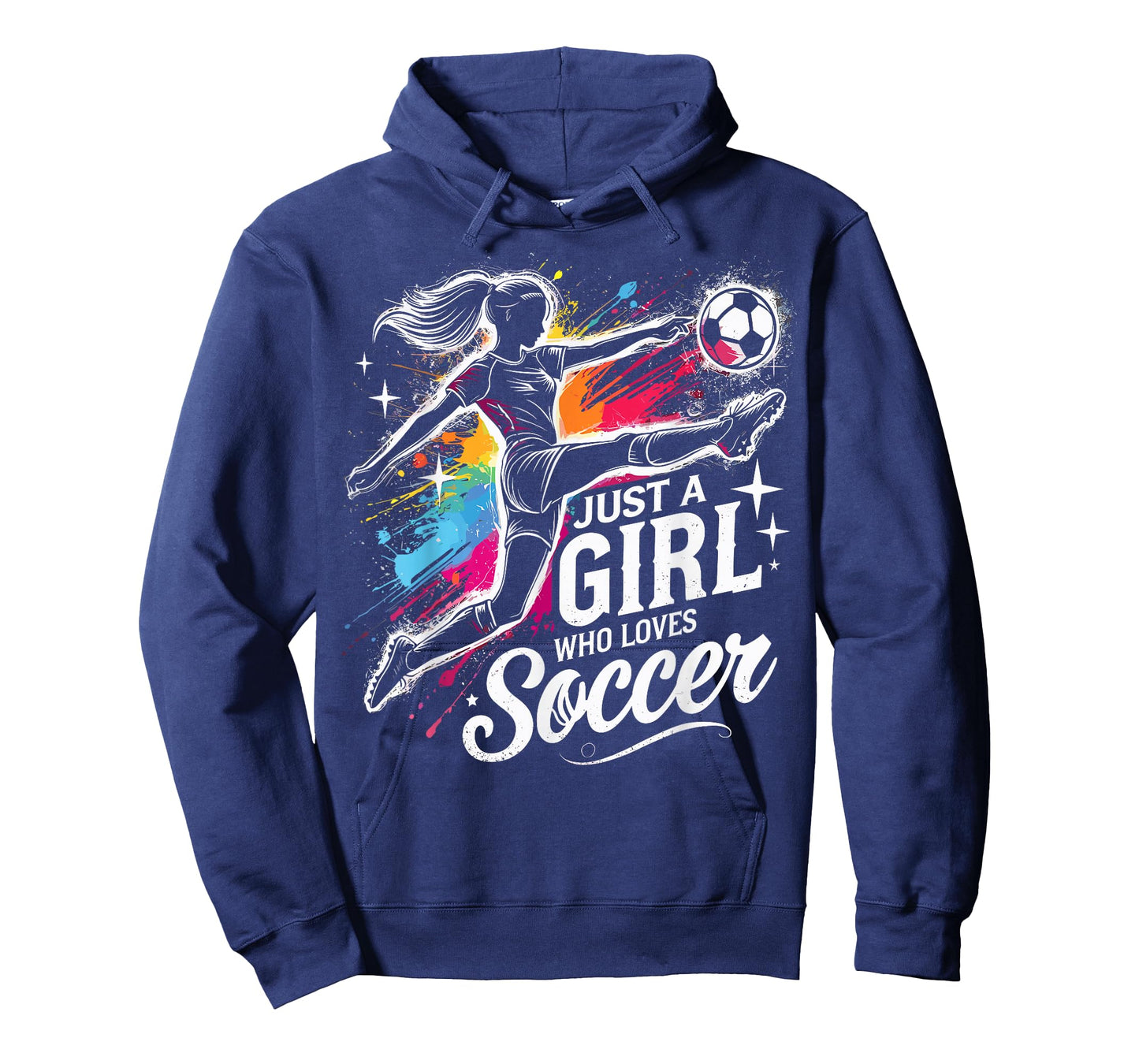 Football Lovers Just a Girl Who Loves Football T-Shirt
