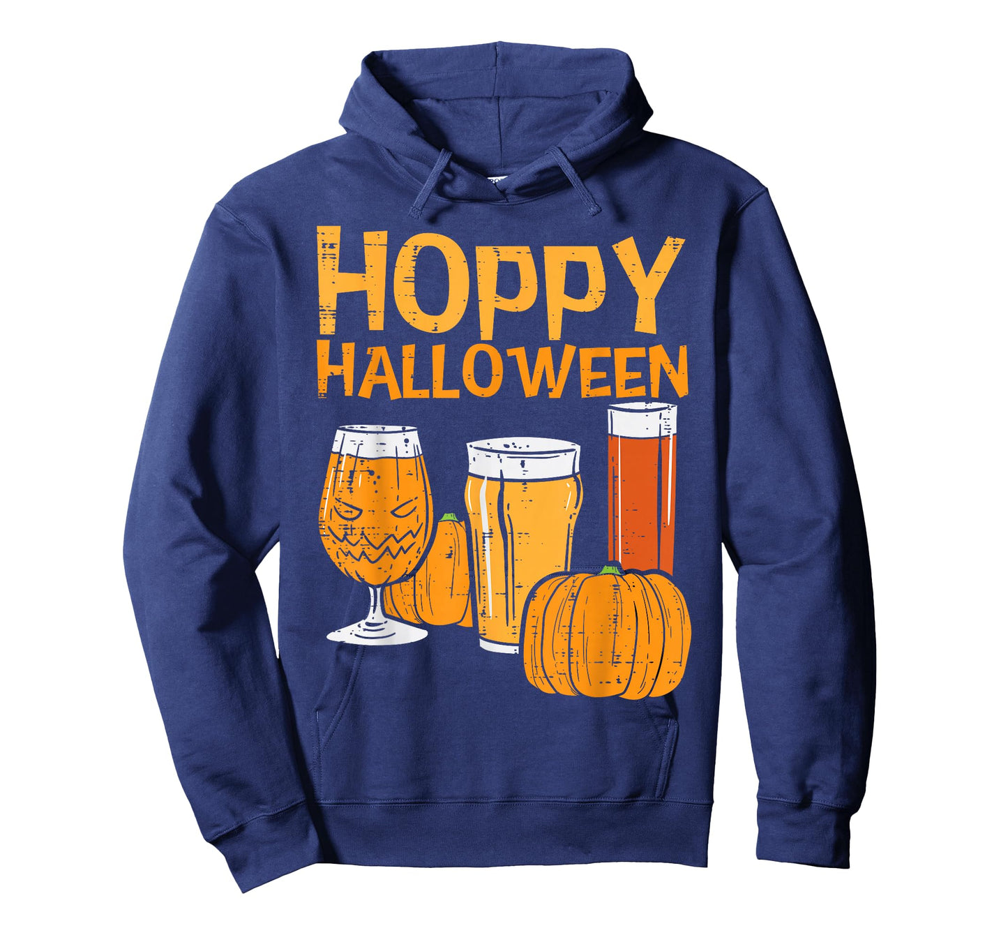 Hoppy Halloween Funny Dad Halloween Beer Men Grandpa Uncle T-Shirt