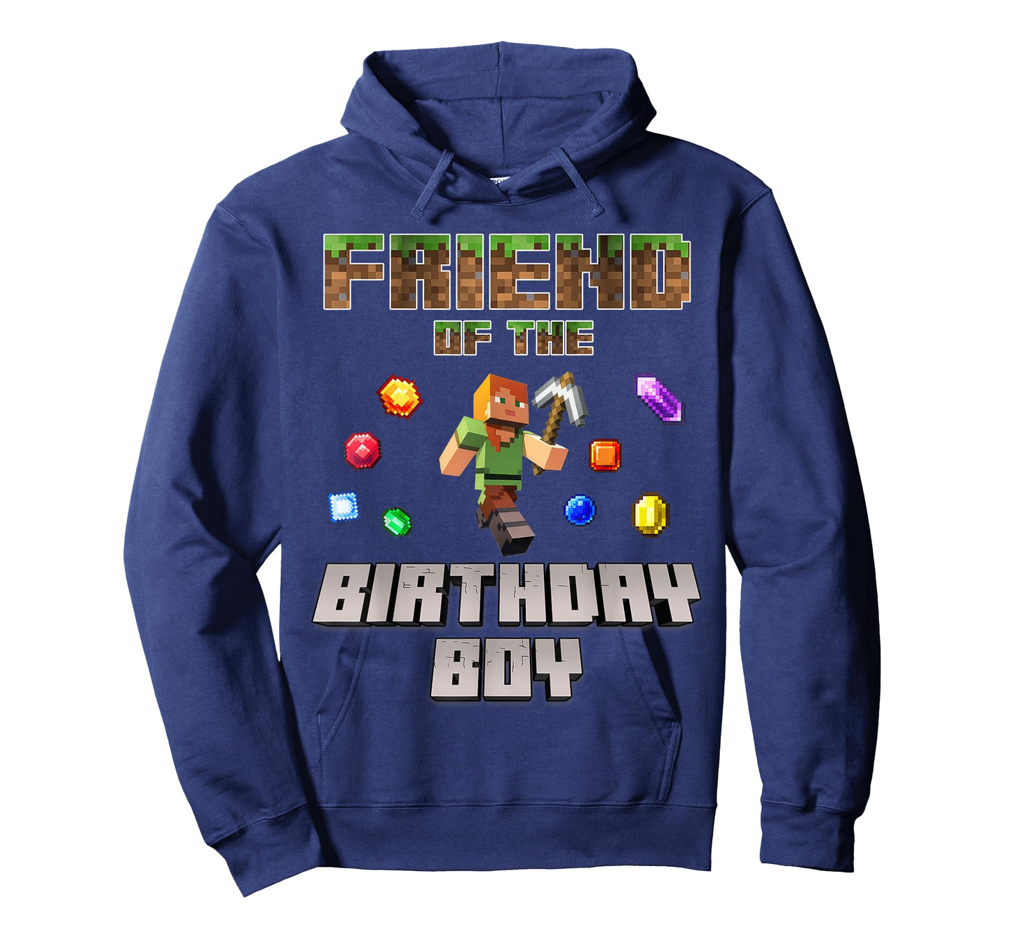 Friend Of The Birthday Boy Video Gamer Pixel Number T-Shirt