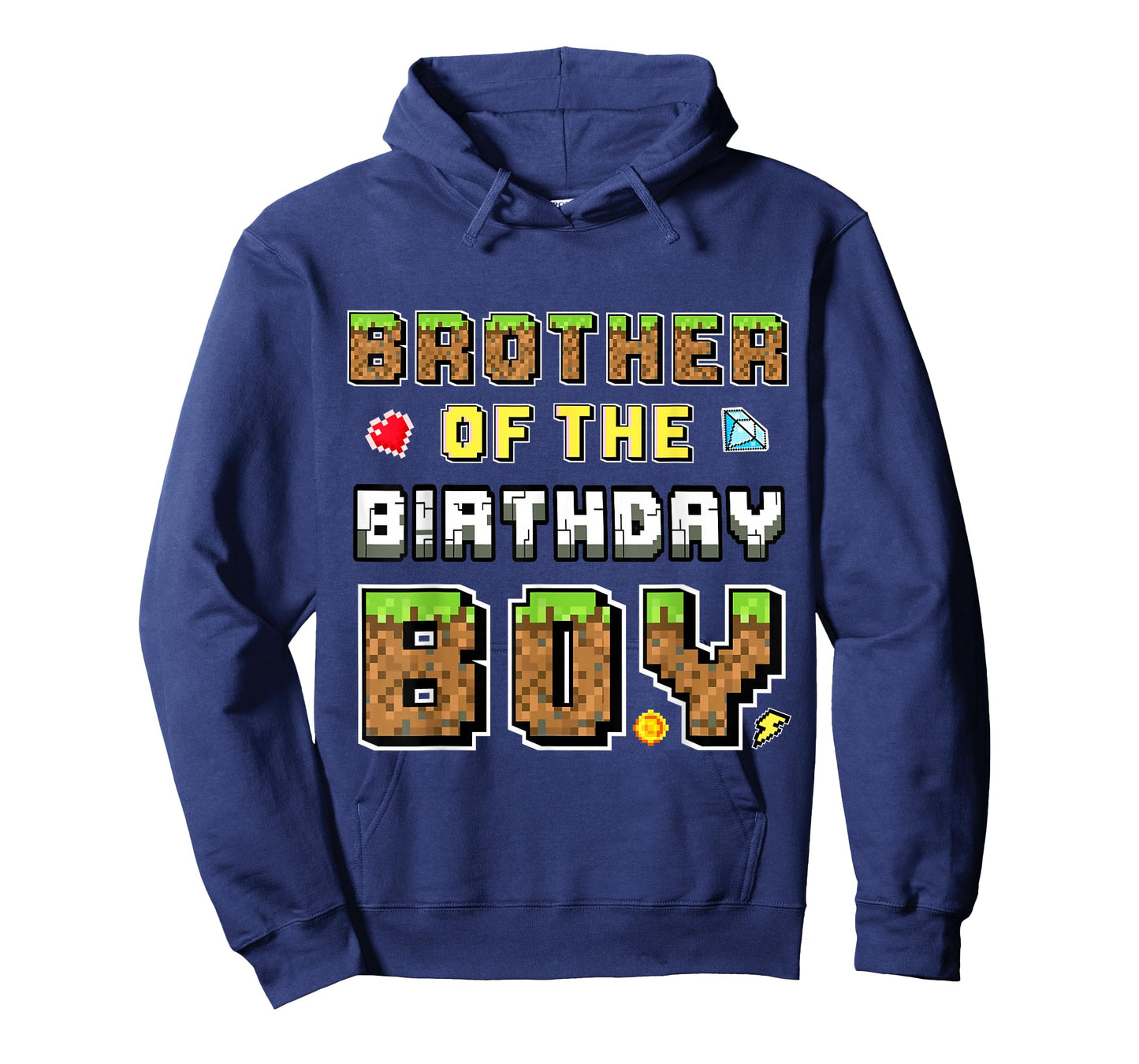 Birthday Of The Birthday Boy Gamer Pixel Birthday Matching T-Shirt