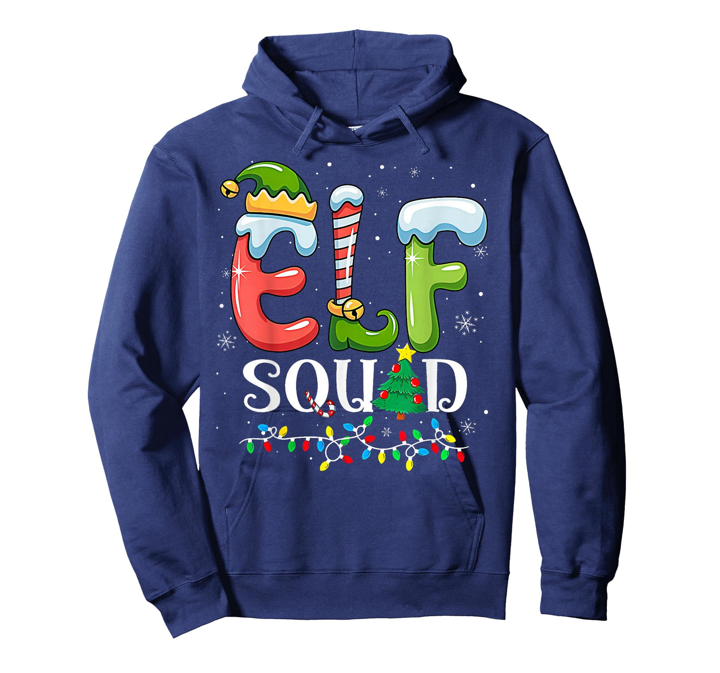 Elf Squad Christmas Family Matching Pajamas Elf Boys Kid Men T-Shirt