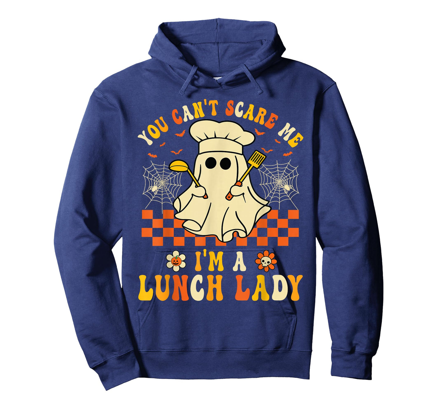 You Can't Scare Me I'm a School Lunch Lady Halloween T-Shirt