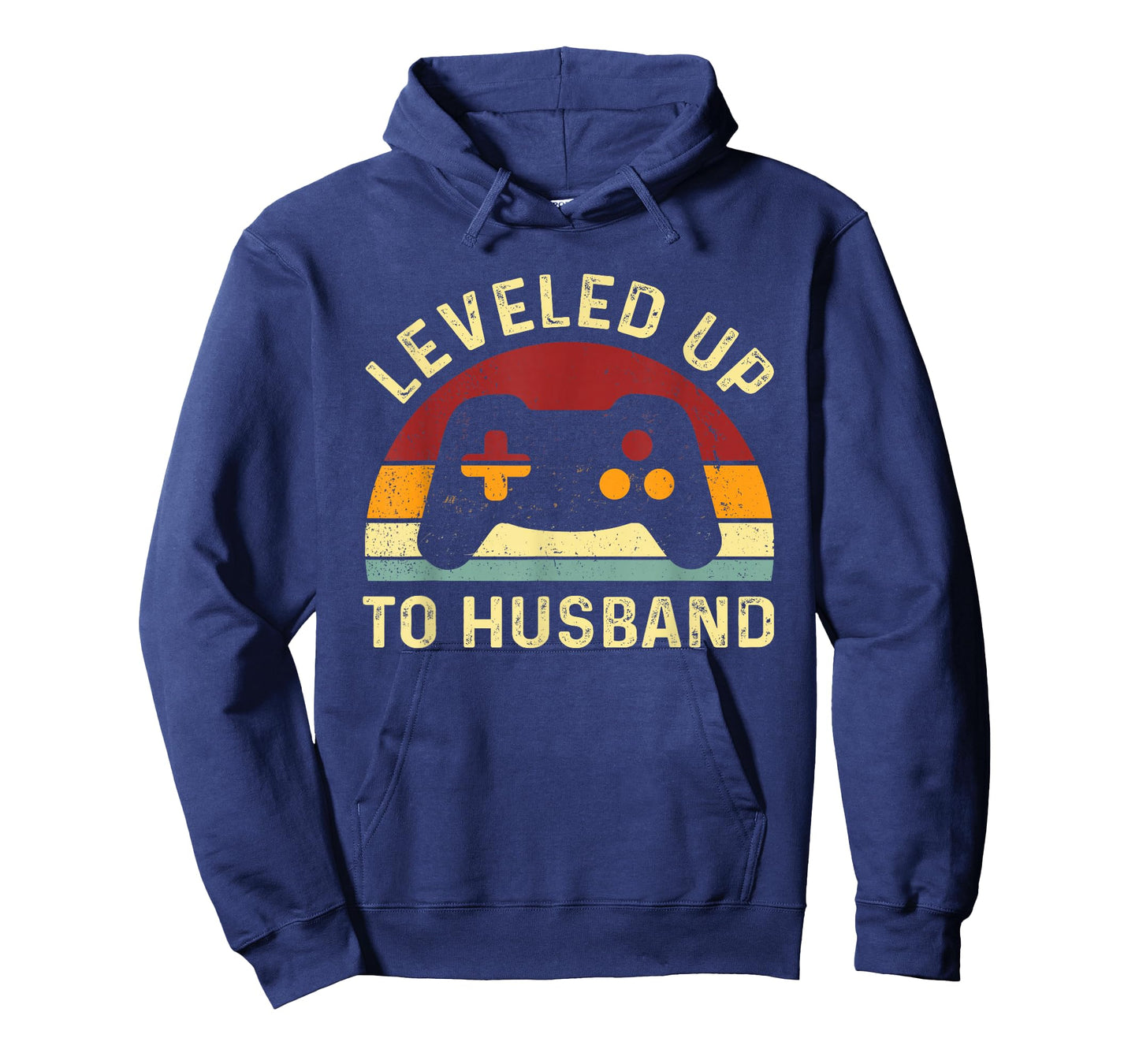 Leveled Up To Husband - Newlywed Groom - Just Married Couple T-Shirt