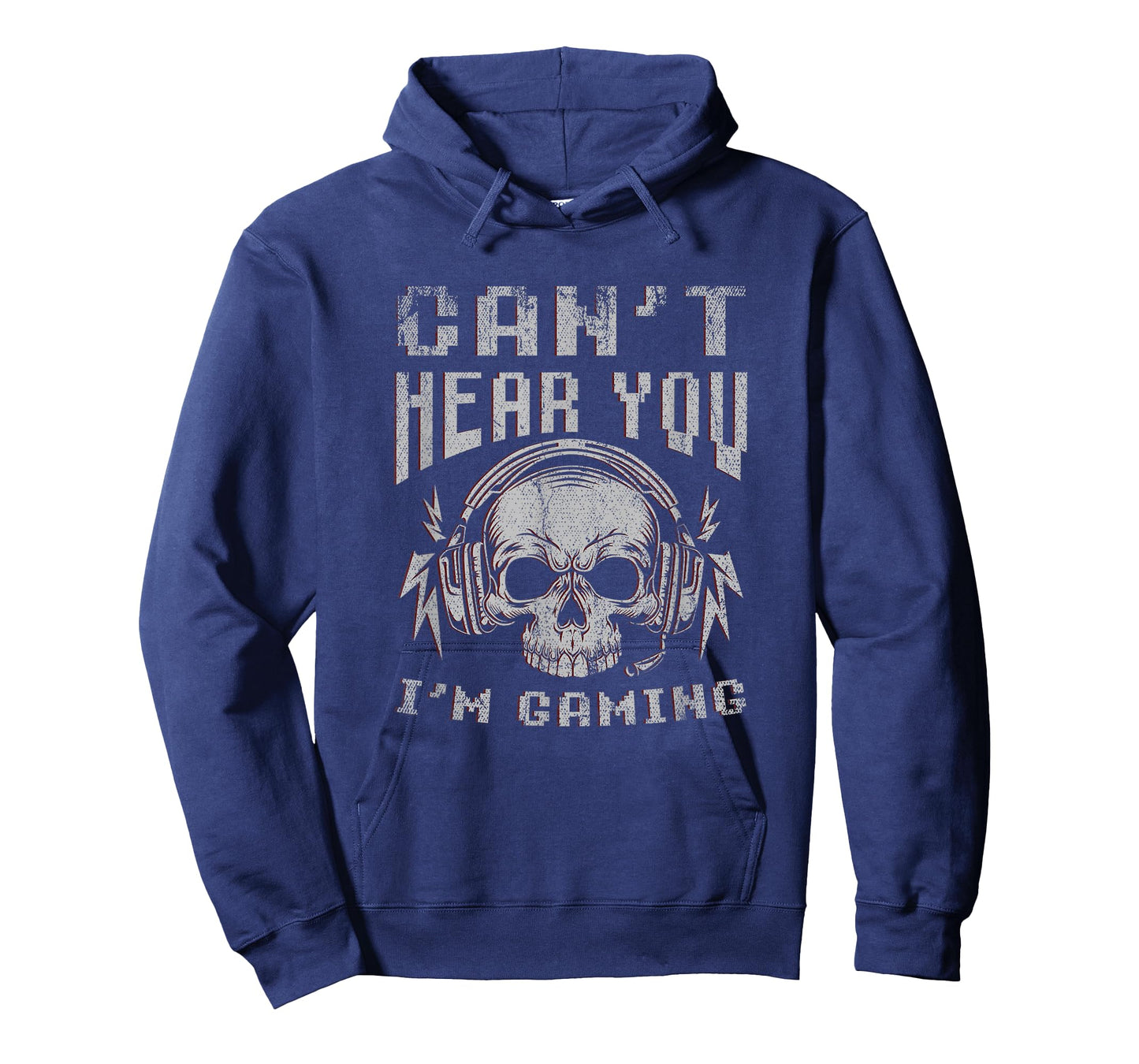 Funny Gamer Skull Gift Video Games Cant Hear You Im Gaming T-Shirt