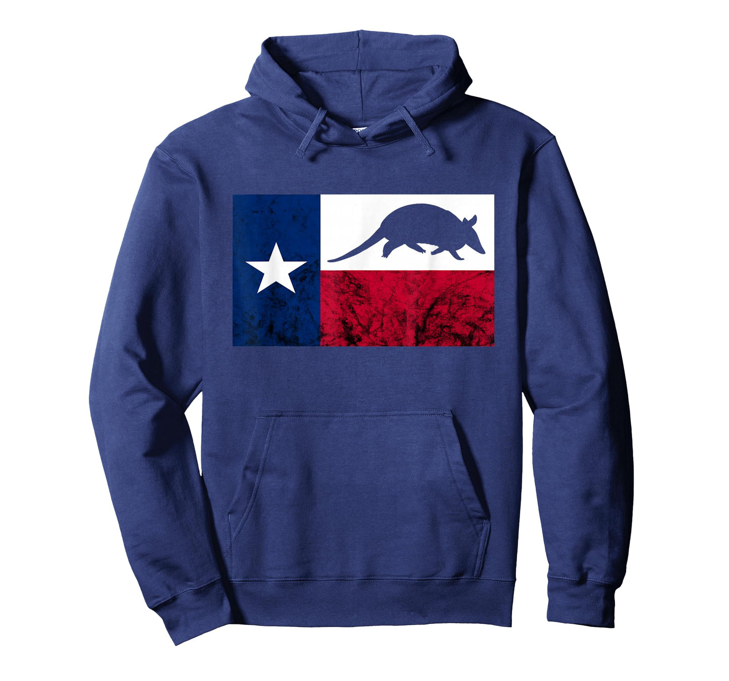Armadillo Cowboy Texas Flag Armadillo Texan Forest Animal T-Shirt