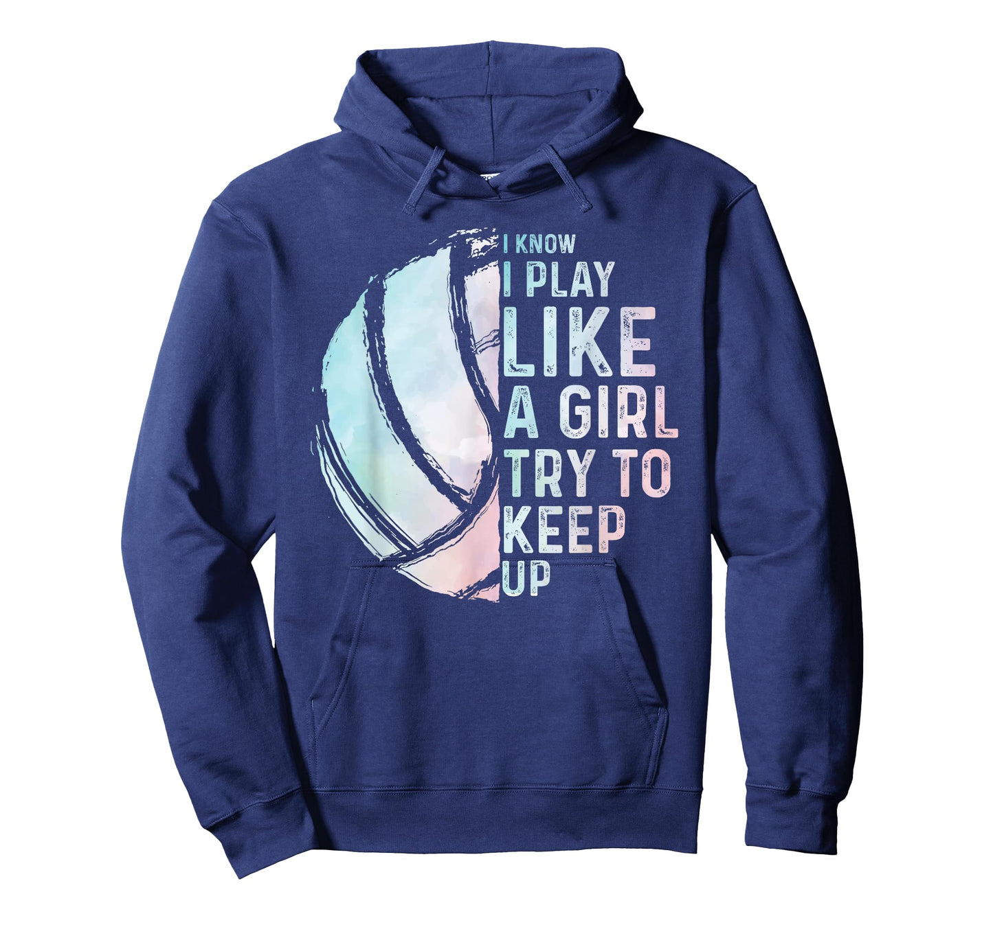 Funny Volleyball Design Girls Women Youth Teen Sports Lovers T-Shirt