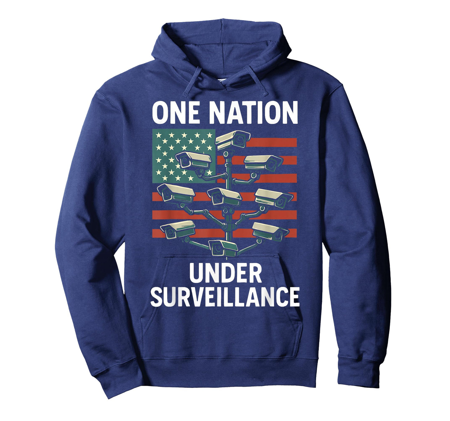One Nation Under Surveillance 1984 Police State NSA Privacy T-Shirt