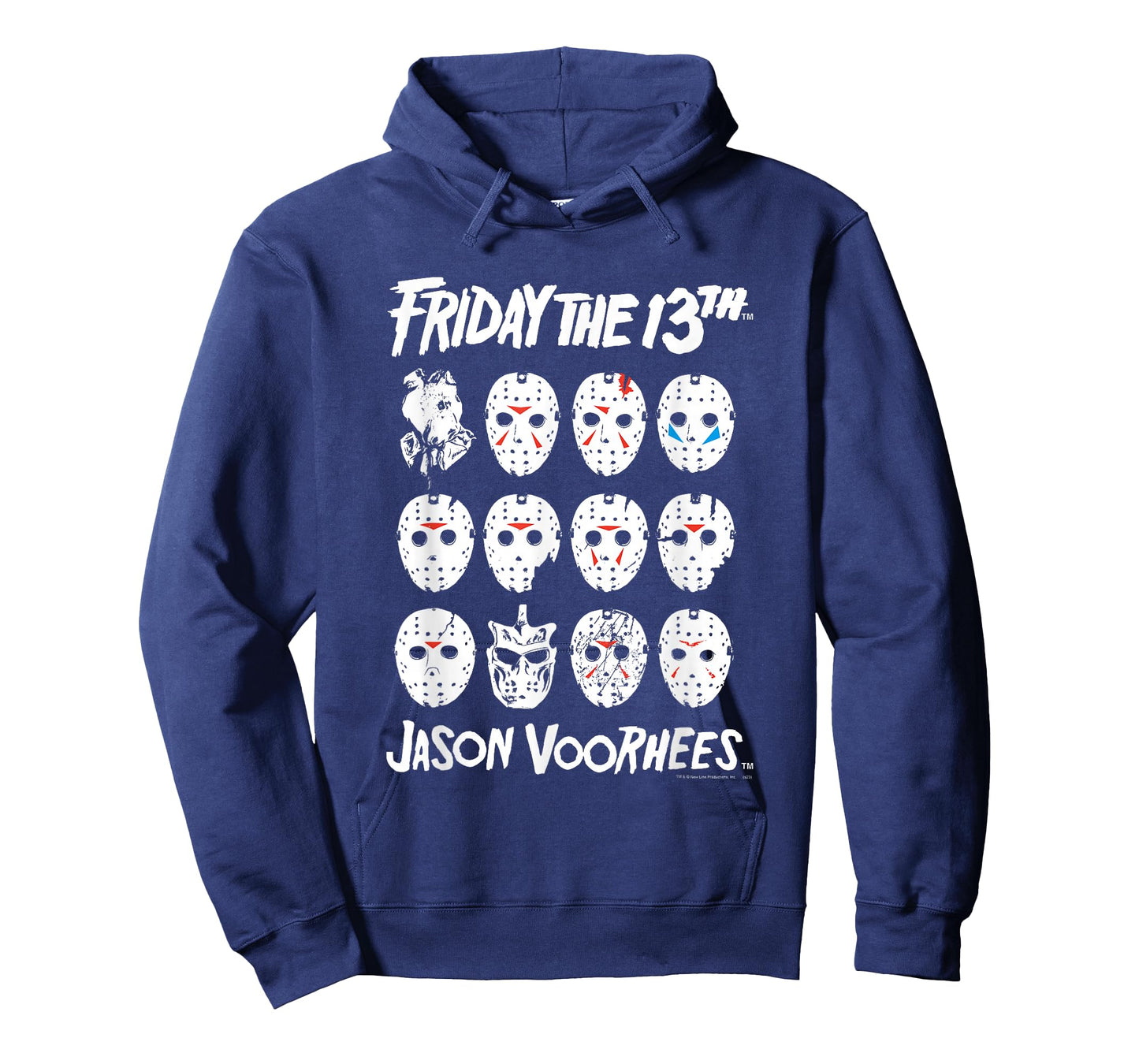 Friday The 13th The Masks of Jason Voorhees Horror Movie T-Shirt