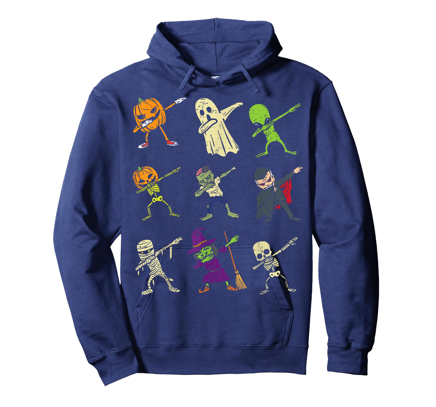 Dab Pumpkin Skeleton Ghost Alien Zombie Halloween Boys Kids T-Shirt