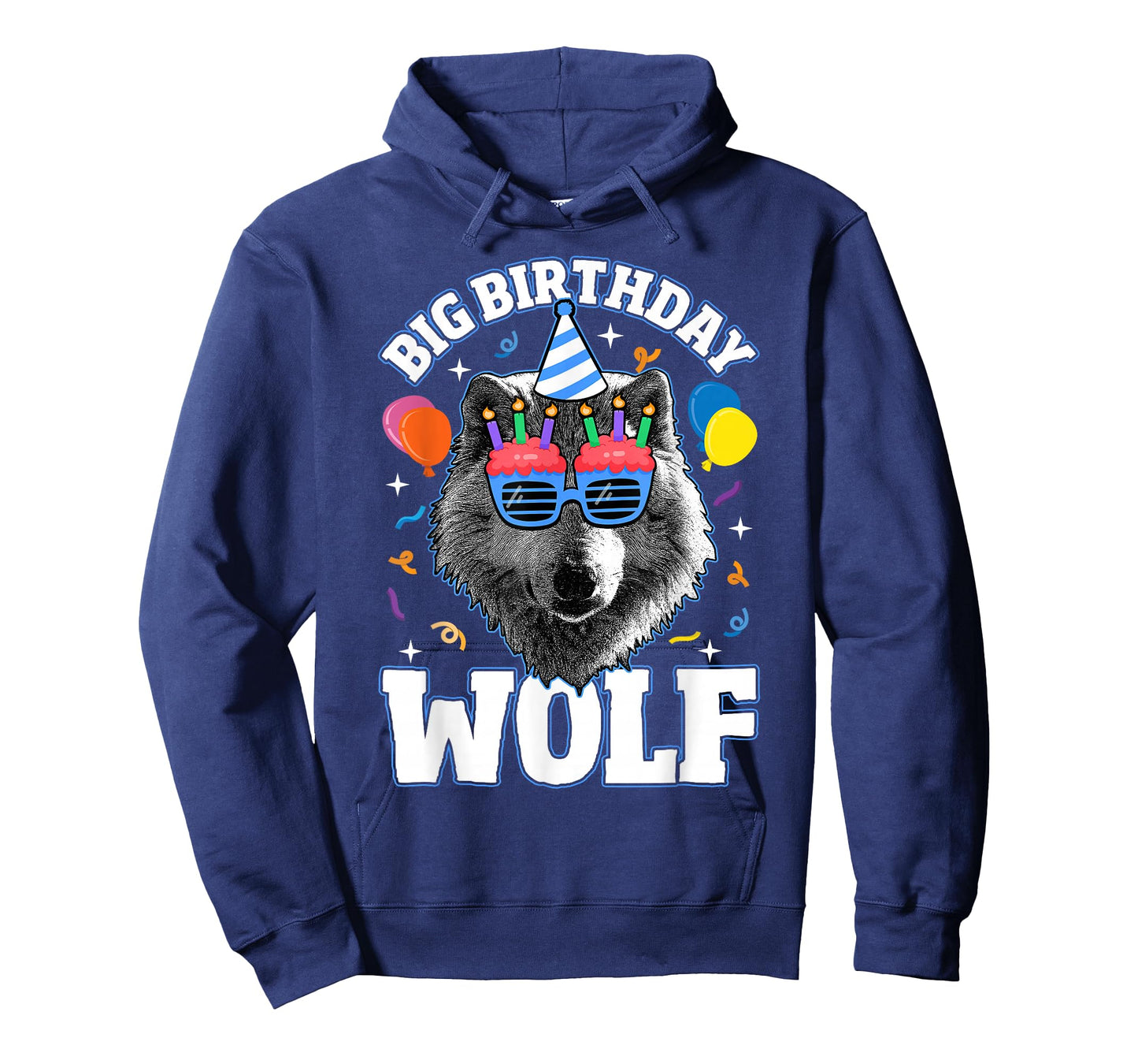 Big Birthday Wolf for Wolves Themed Birthday Wolf Lovers T-Shirt