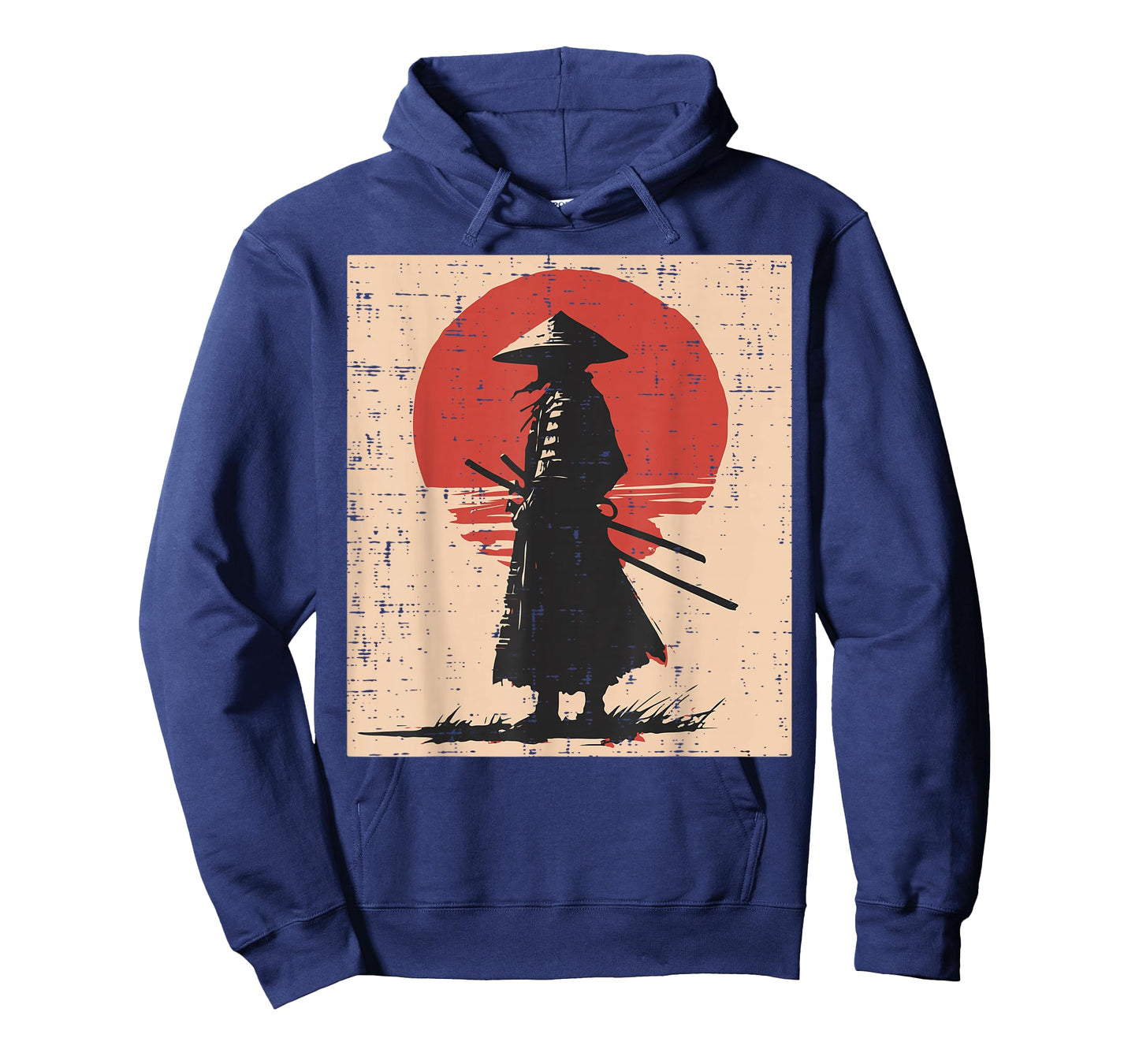 Japanese Samurai Red Sun Vintage Art Men Boys Kids Women T-Shirt