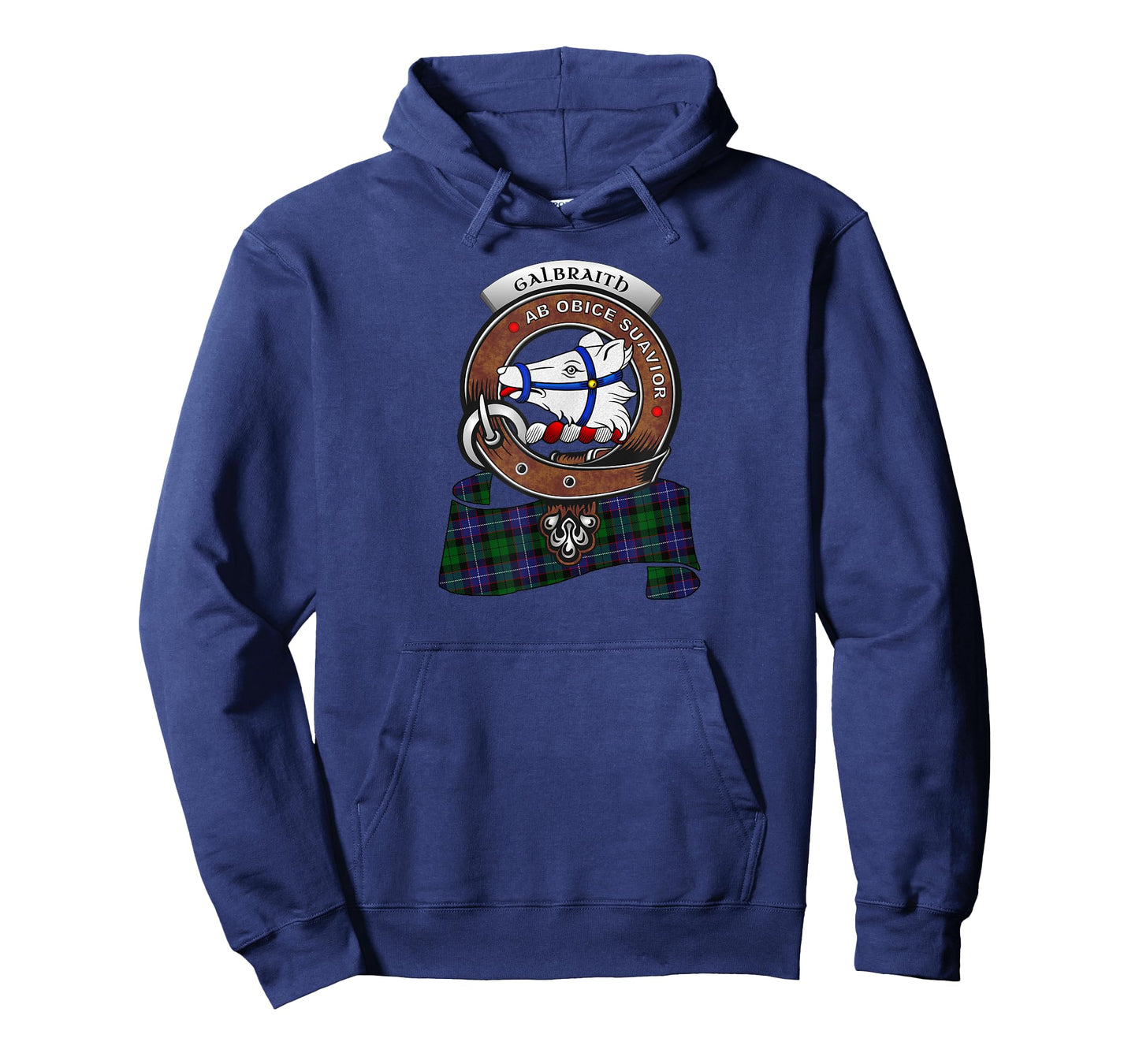 Galbraith Clan Badge &Tartan T-Shirt