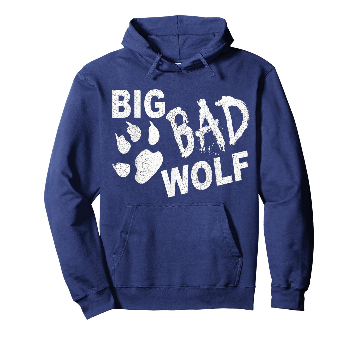 Big Bad Wolf Paw Distressed White Funny Novelty T Shirt T-Shirt