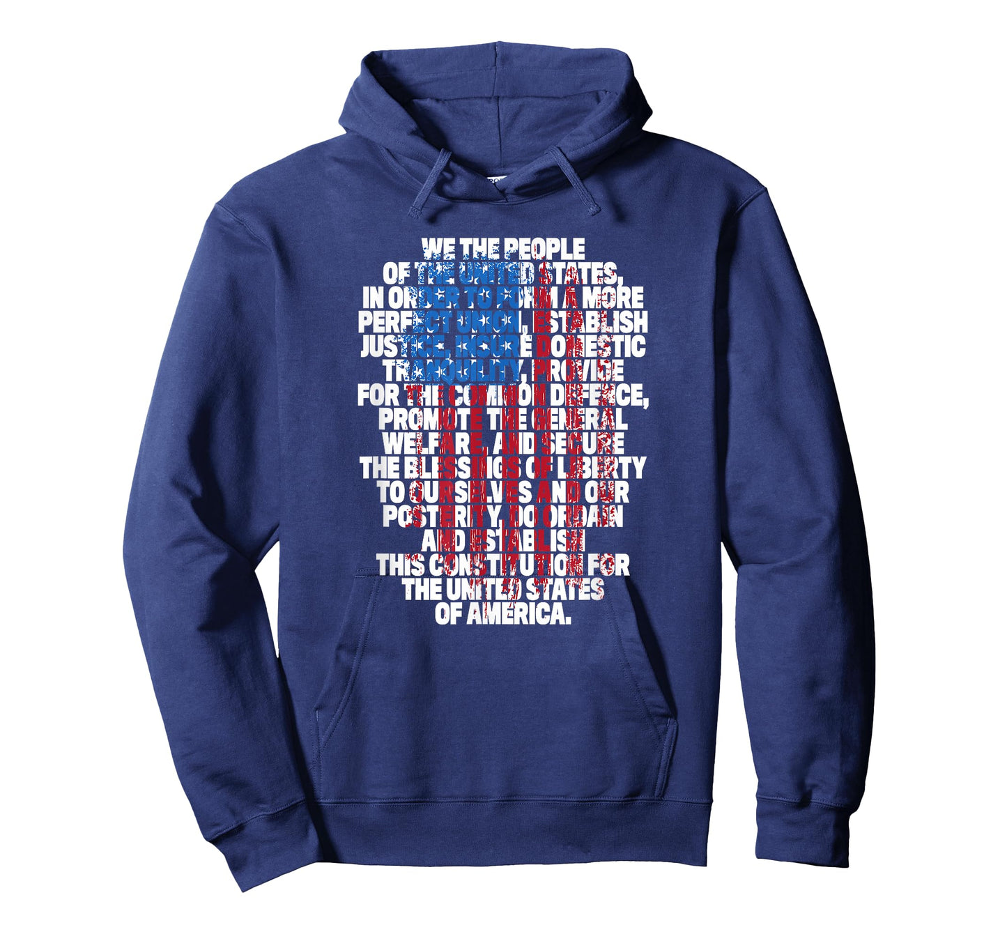 US Constitution We The People with Vintage Flag T-Shirt T-Shirt