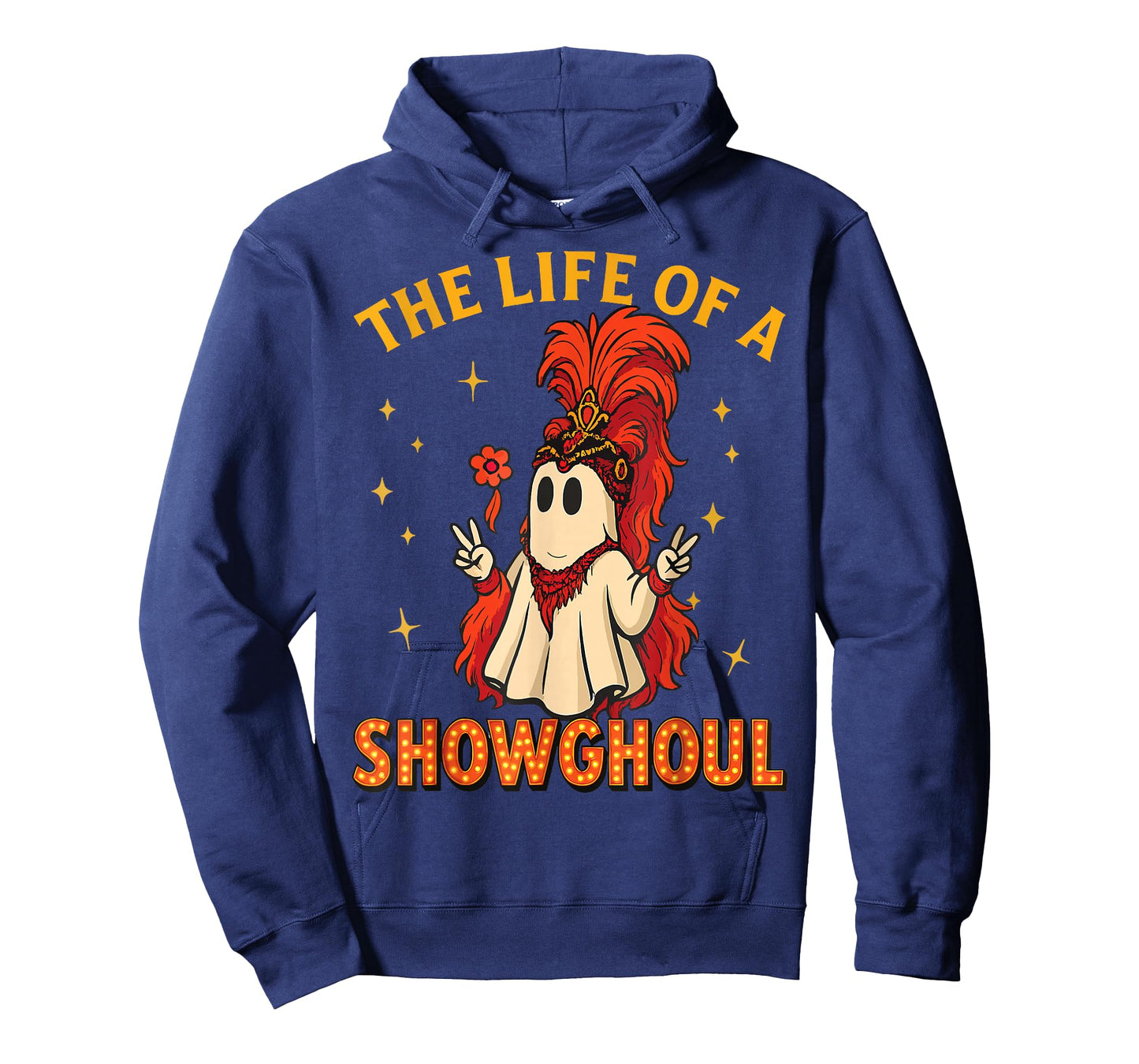 Halloween The Life of a Showghoul Funny Ghost Girl T-Shirt