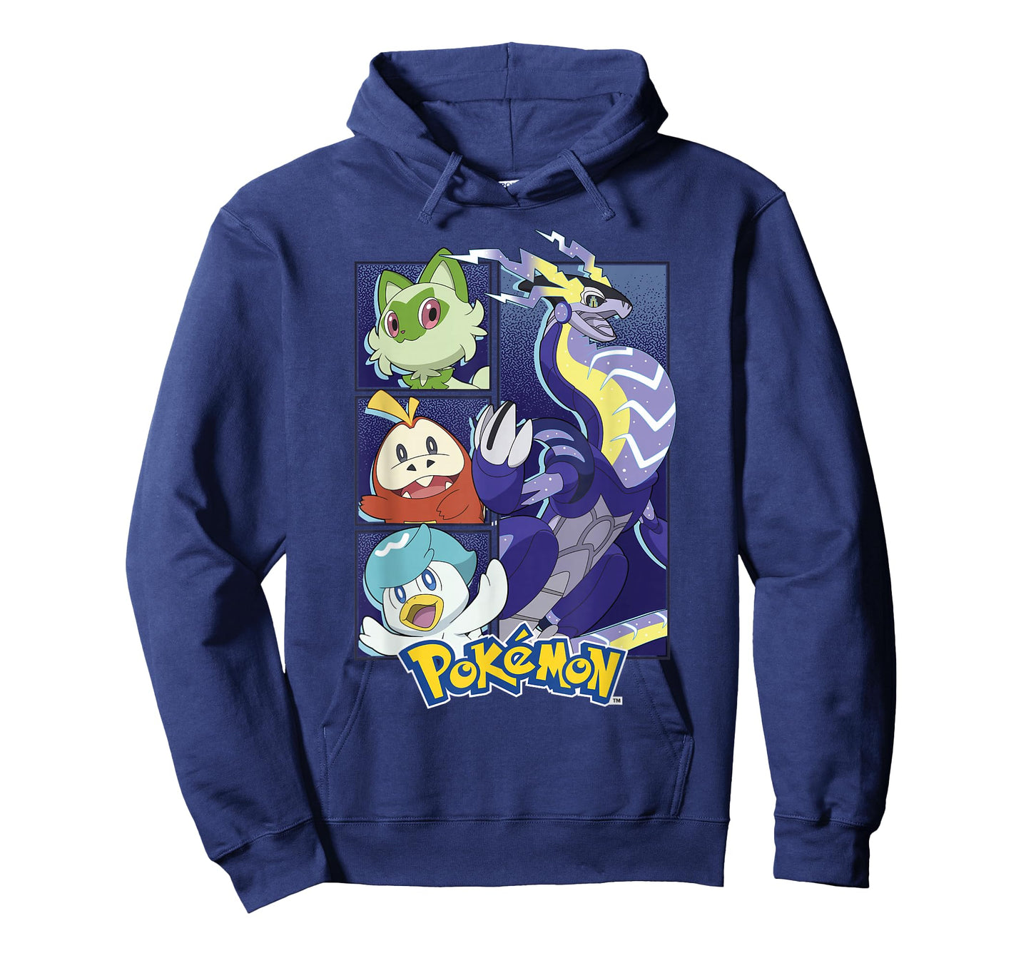 Pokémon Miraidon & Paldea Starters Boxed Up Portraits T-Shirt