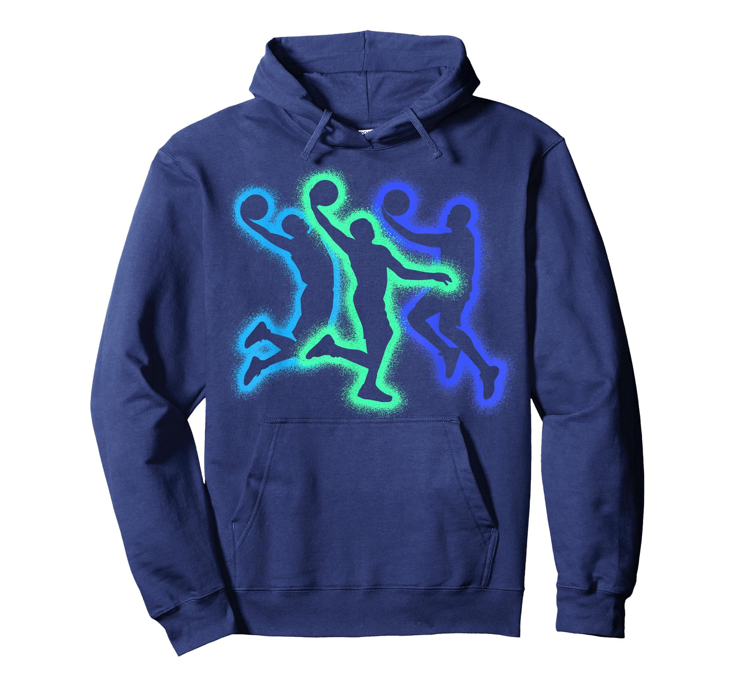 Basketball Player Dunking Silhouettes Men Basketball Boys T-Shirt