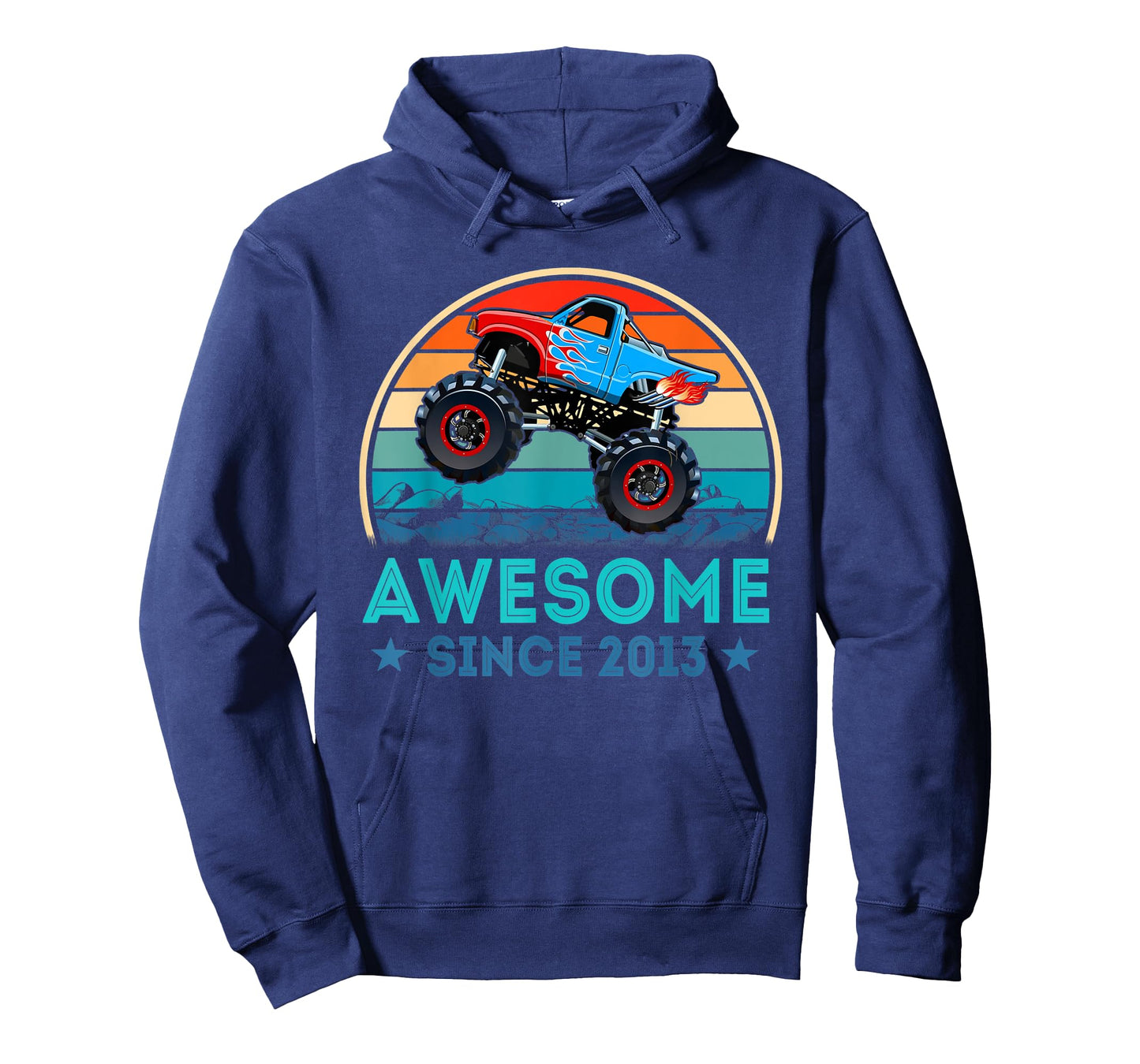 Awesome Since 2013 6th Years Old Monster Truck Shirt