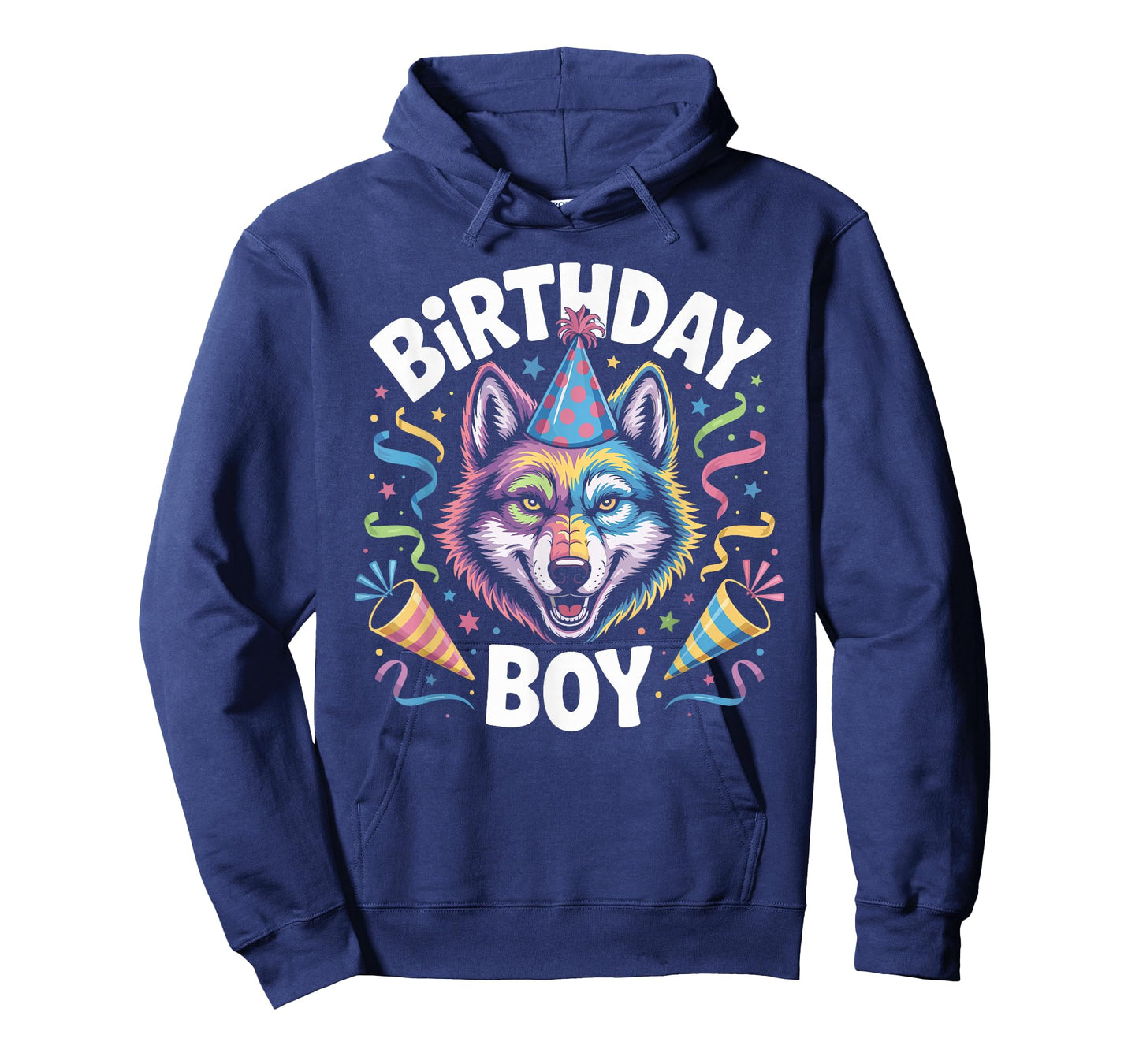 Birthday Boy WOLF Shirt Cute WOLF T Shirt for Birthday Wolve T-Shirt