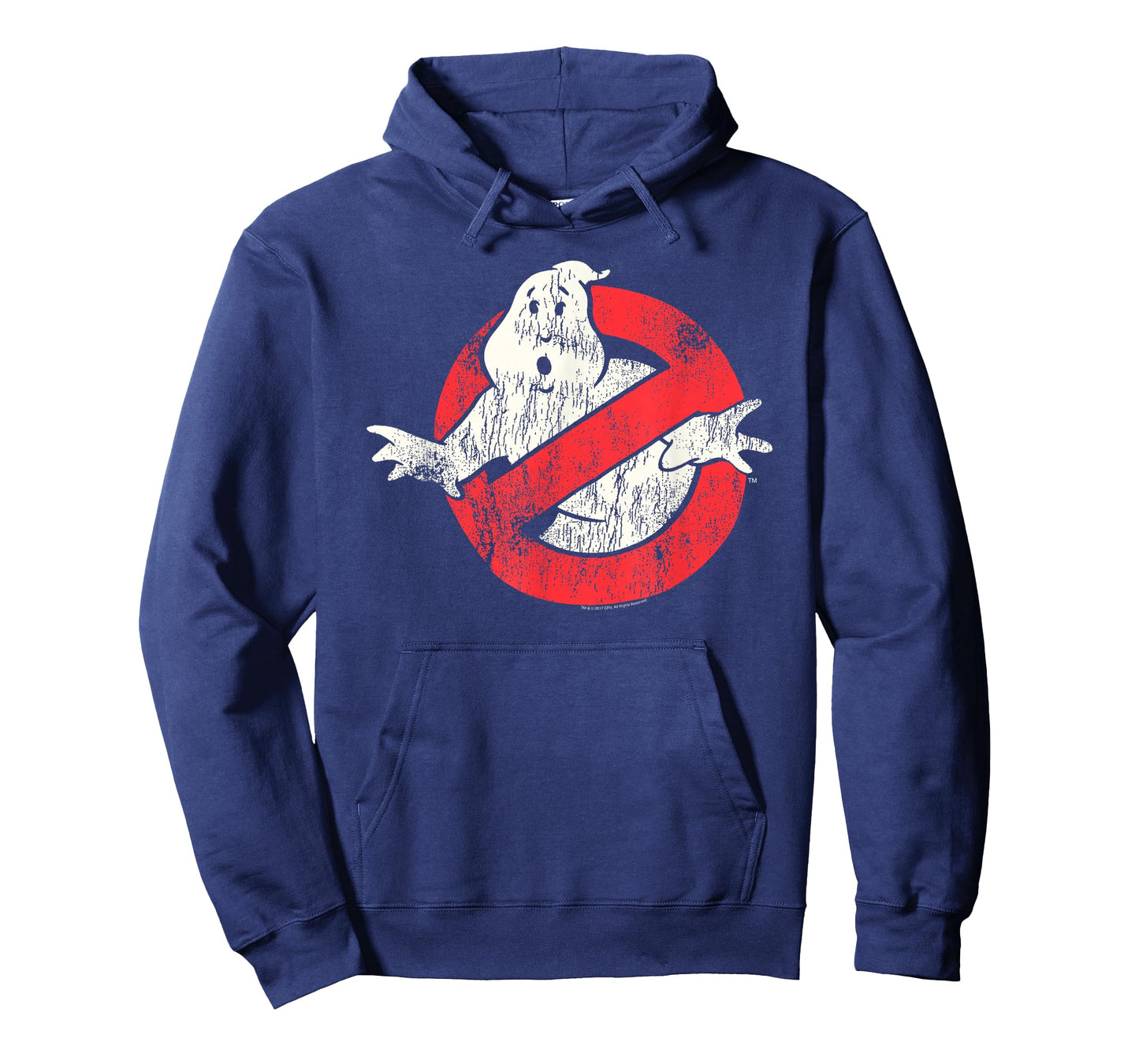 Ghostbusters Vintage Distressed No Ghost Logo Retro Movie T-Shirt