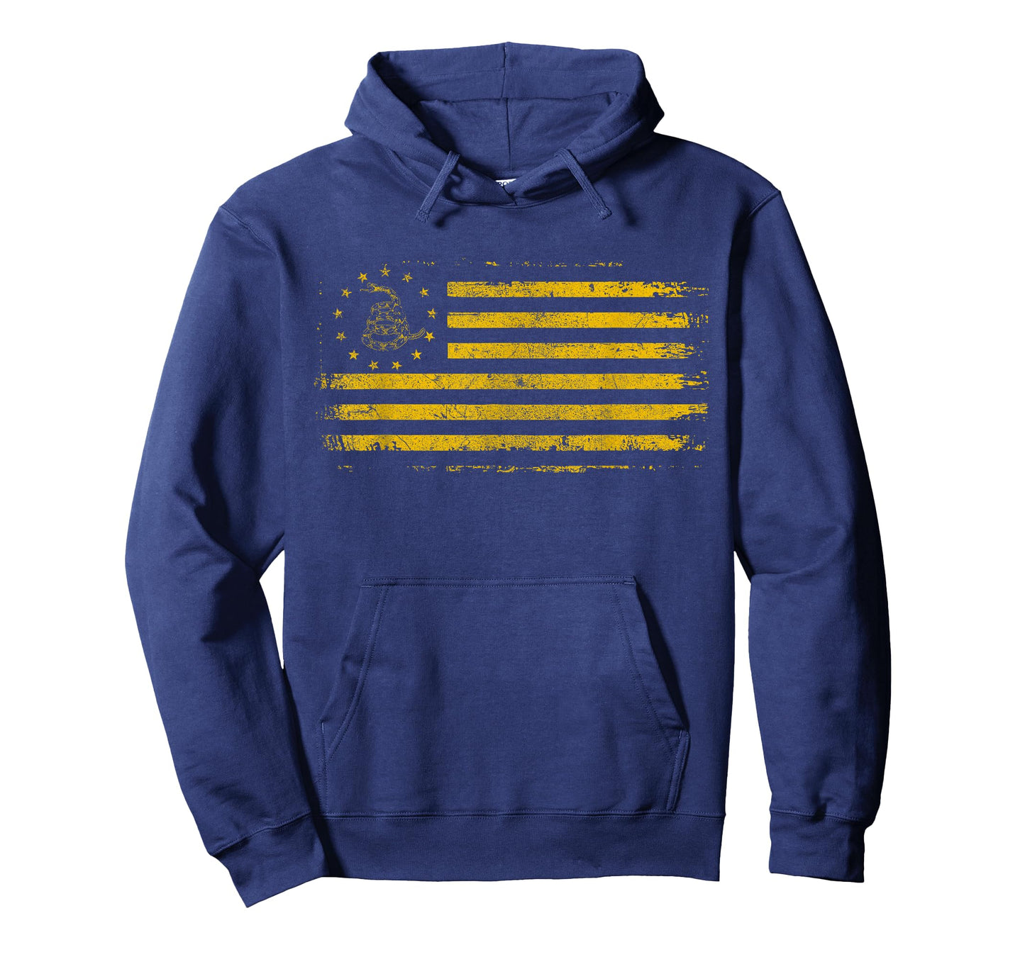 Gadsden & Betsy Ross Flag - 13 Colonies - Snake Yellow T-Shirt