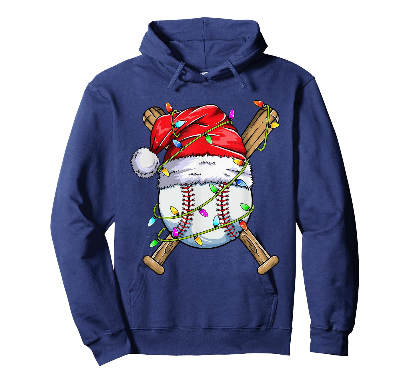 Santa Sports Design For Men Boys Christmas Baseball Player T-Shirt