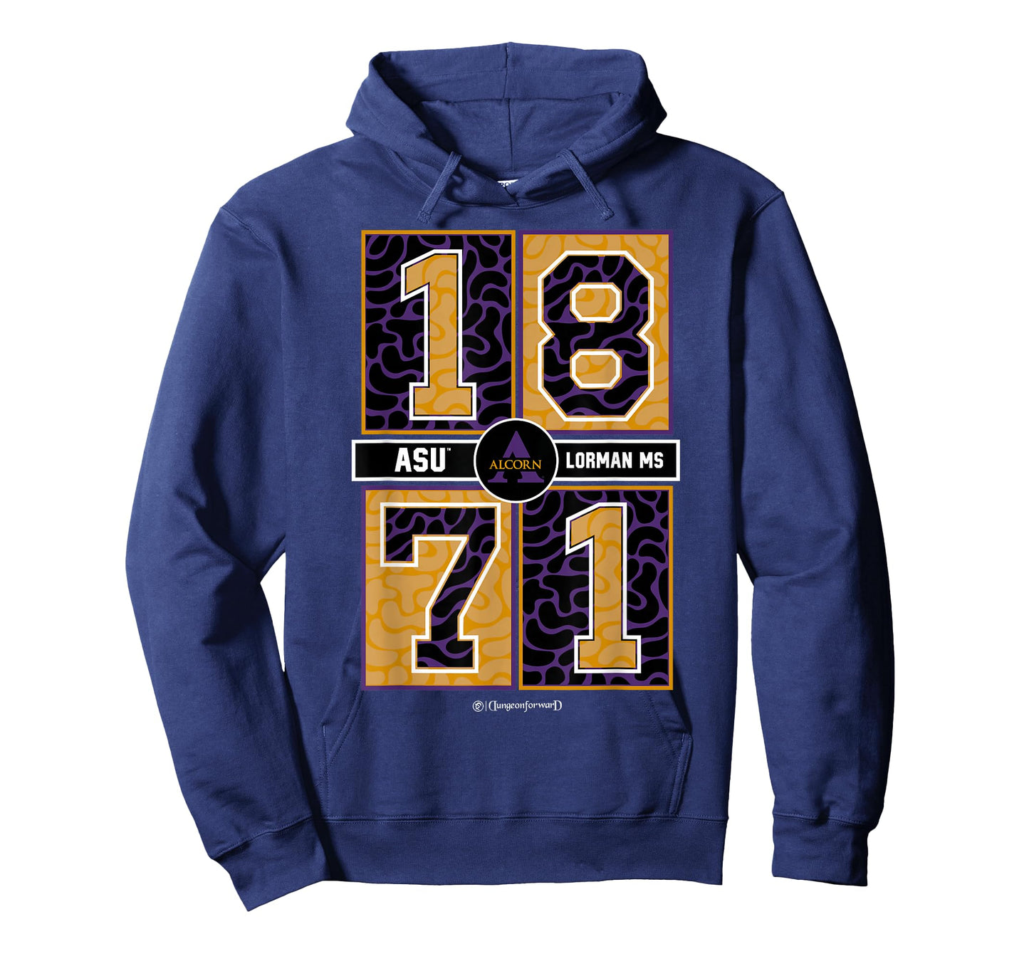 Alcorn State University - ASU Braves HBCU Concrete Date T-Shirt