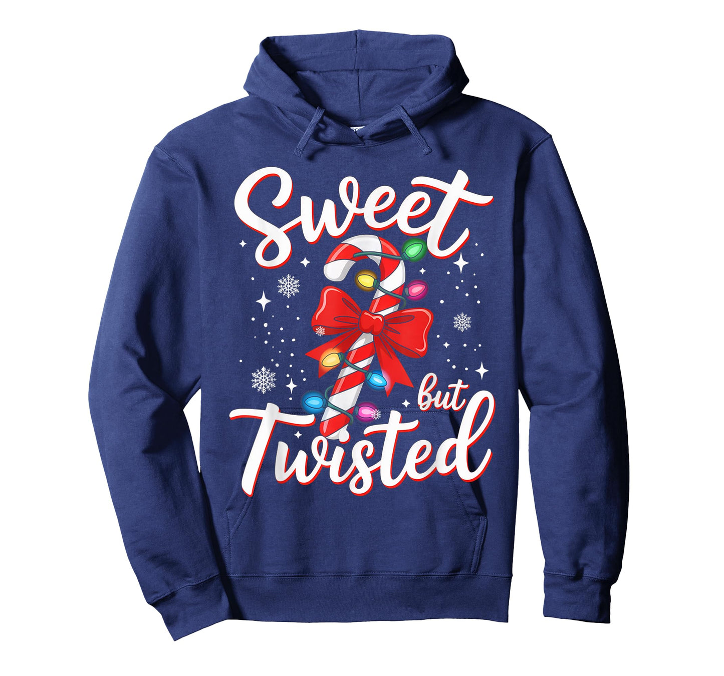 Sweet But Twisted Funny Christmas Candy Cane Xmas Holiday T-Shirt