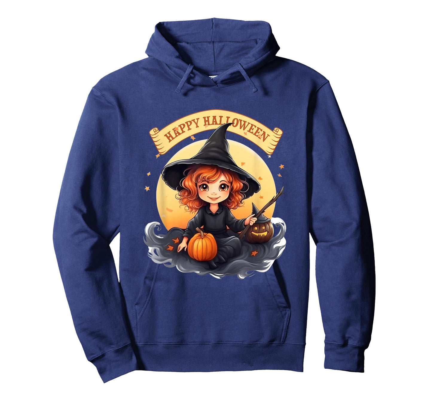 Children's Fashion - Halloween Cute Witch with Creepy Something T-Shirt