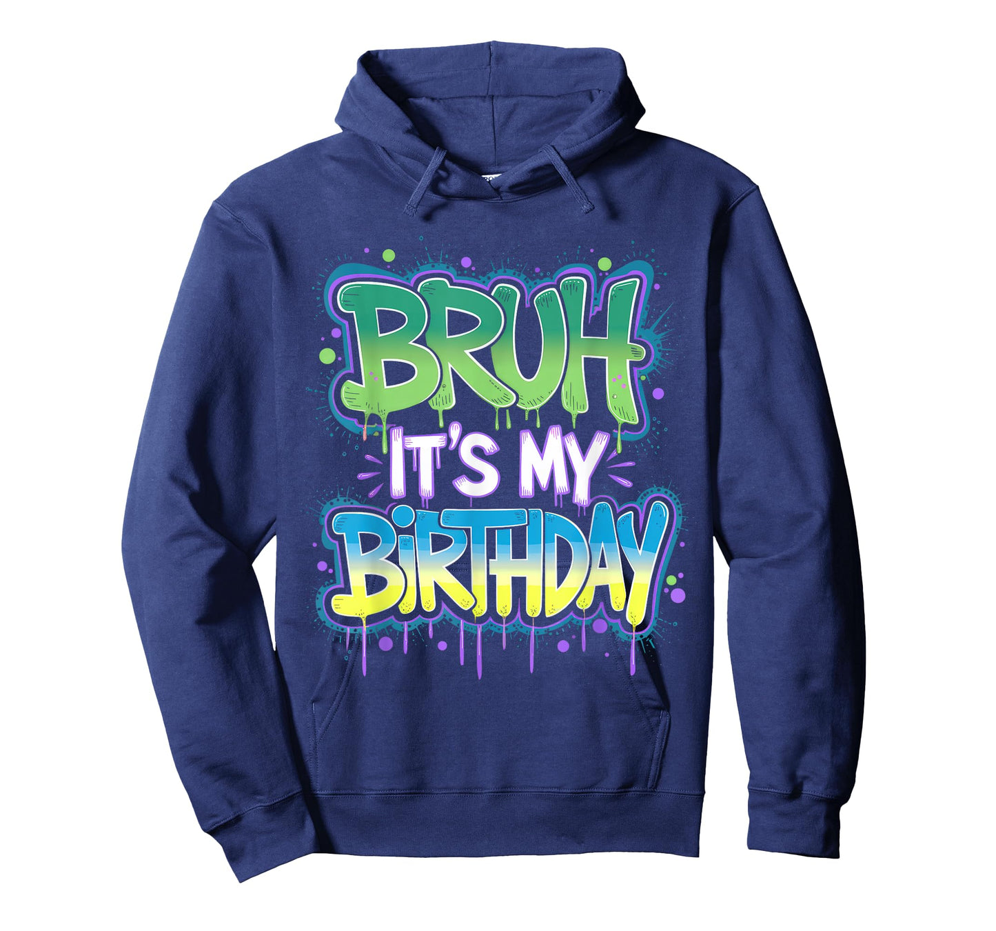 Bruh It's My Birthday Funny Birthday Boy Teen Gamer Meme T-Shirt
