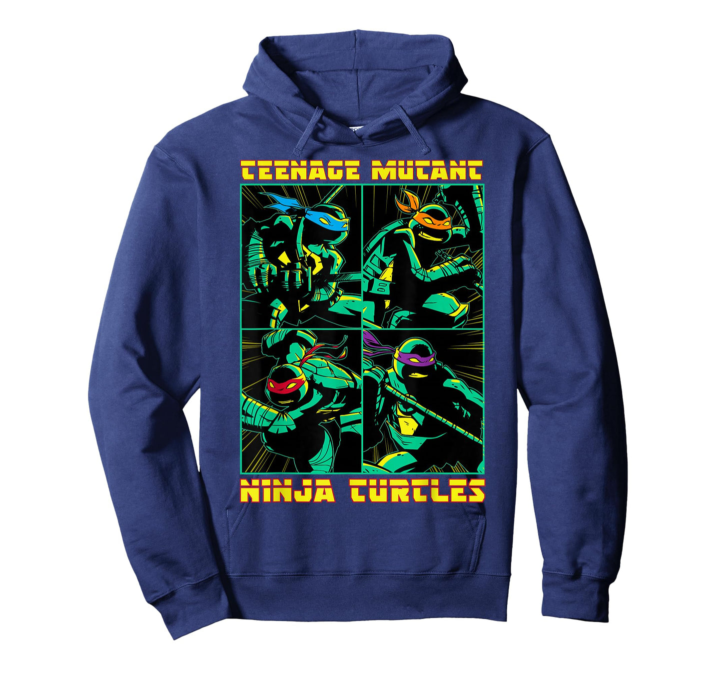 Teenage Mutant Ninja Turtles Action Panel T-Shirt T-Shirt