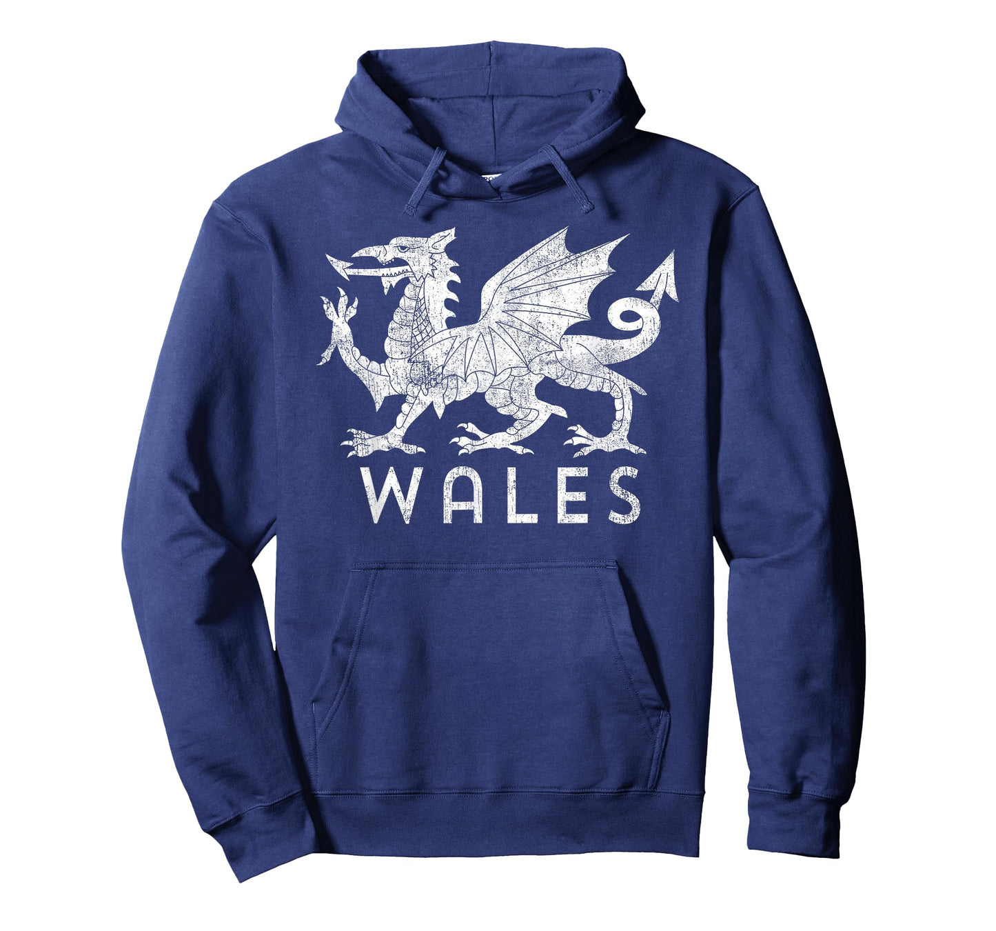 Distressed Rugby Welsh Tee Cymru Flag of Wales T-Shirt