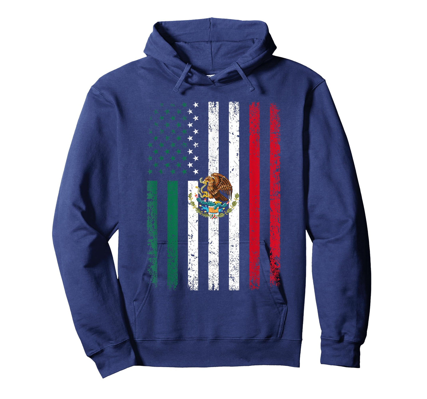 Mexico USA Flag Shirt 4th of July American Mexican Flag T-Shirt