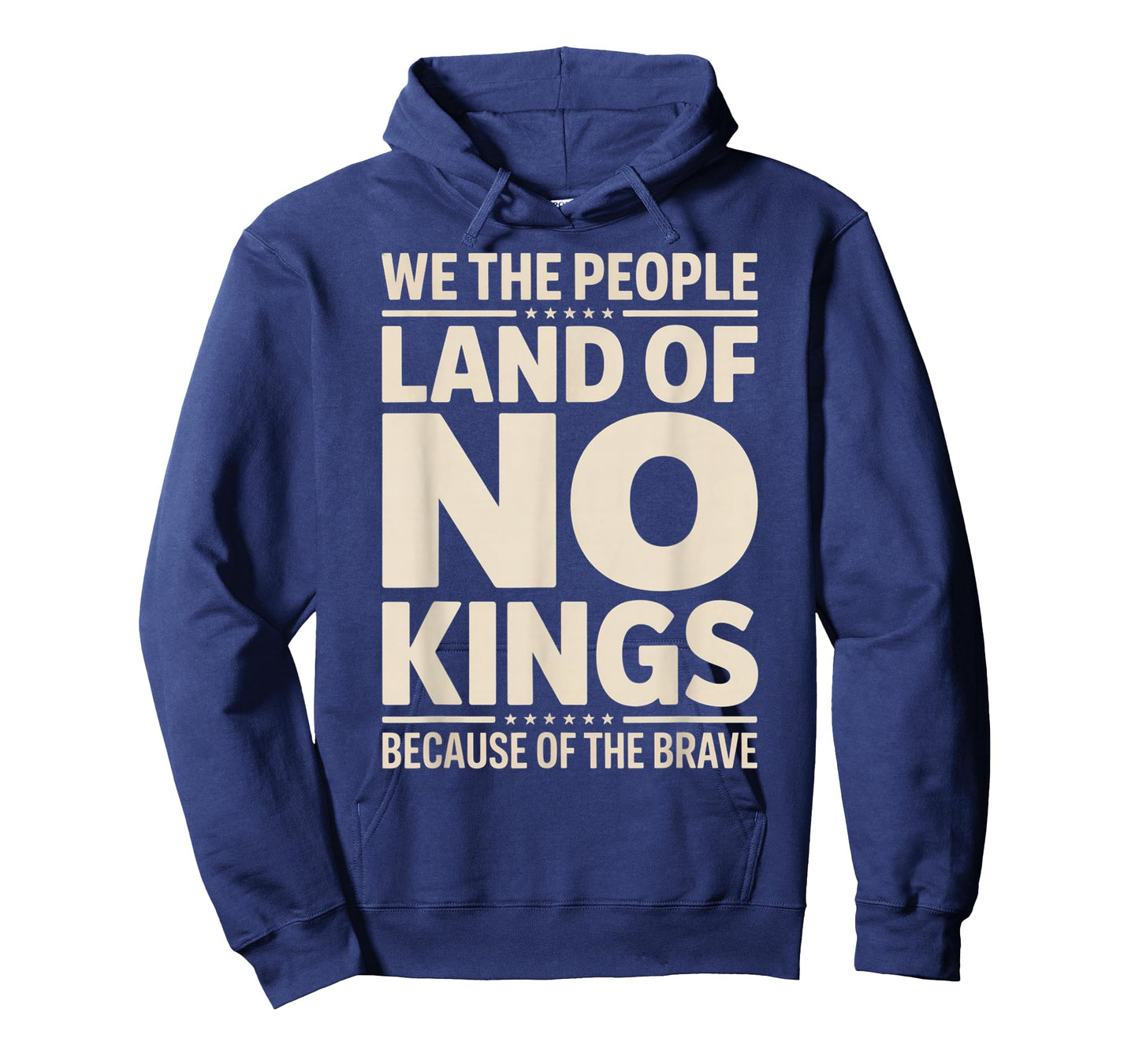 America Vintage No Kings Day Because of The Brave T-Shirt