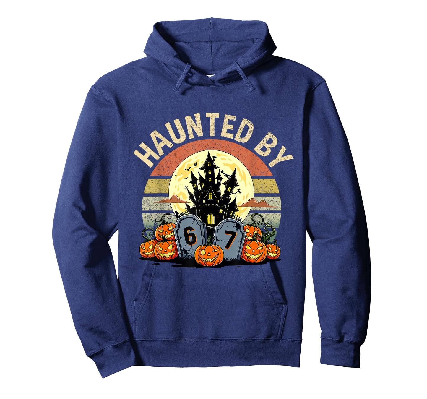 Six Seven Gen Alpha Z Halloween 6767 Funny Haunted by 67 T-Shirt