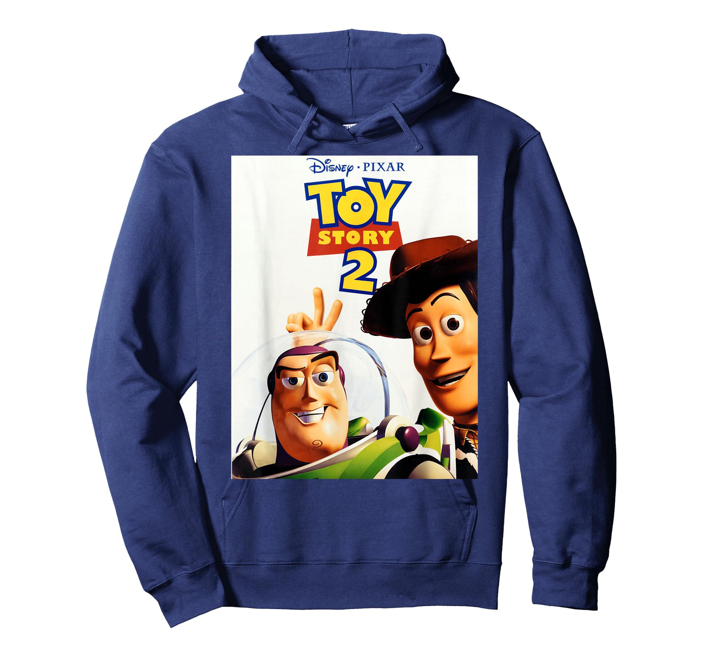 Disney Pixar Toy Story 2 Woody And Buzz Movie Poster T-Shirt