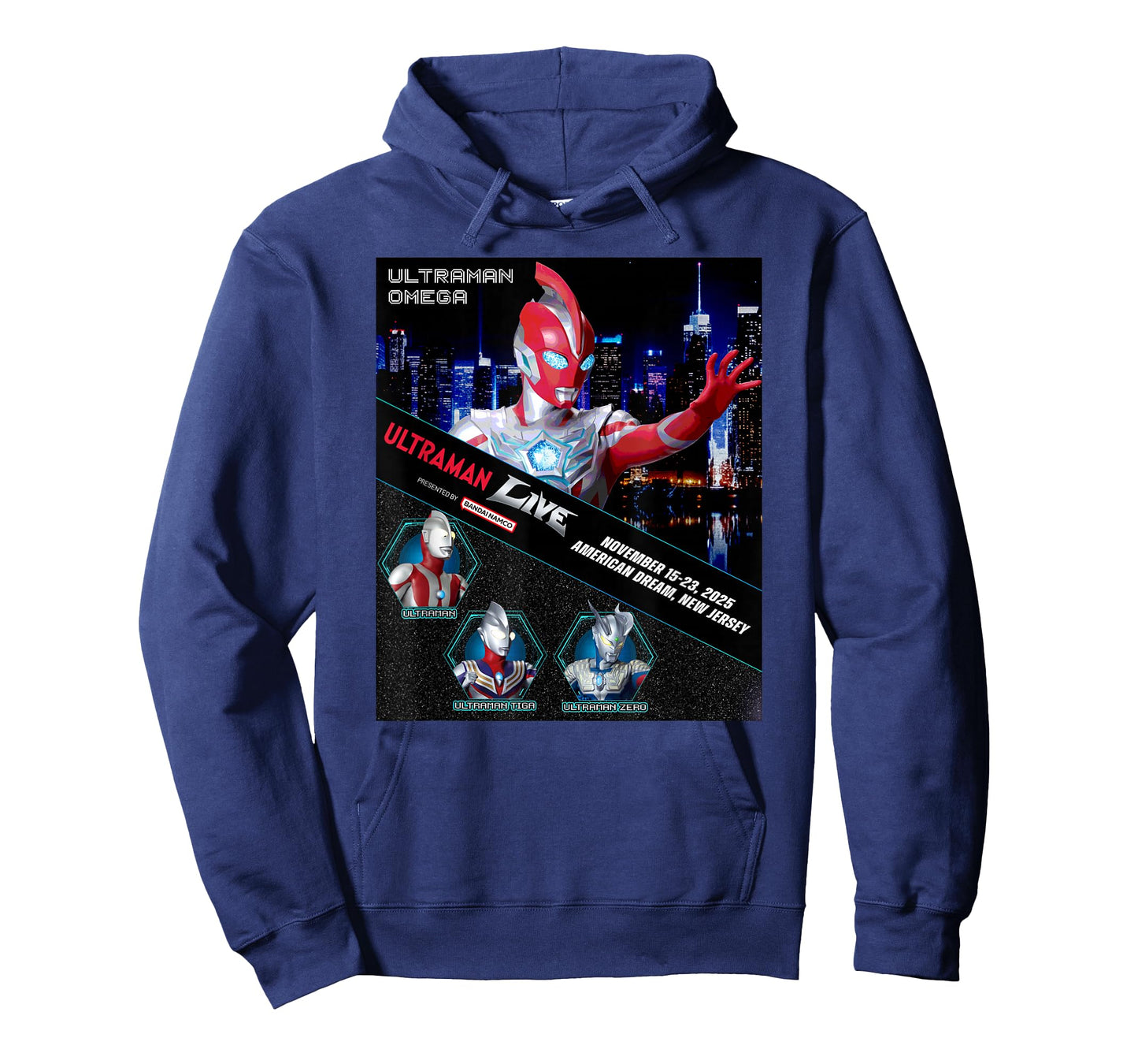 Ultraman Live 2025 T-Shirt - Ultra Heroes T-Shirt