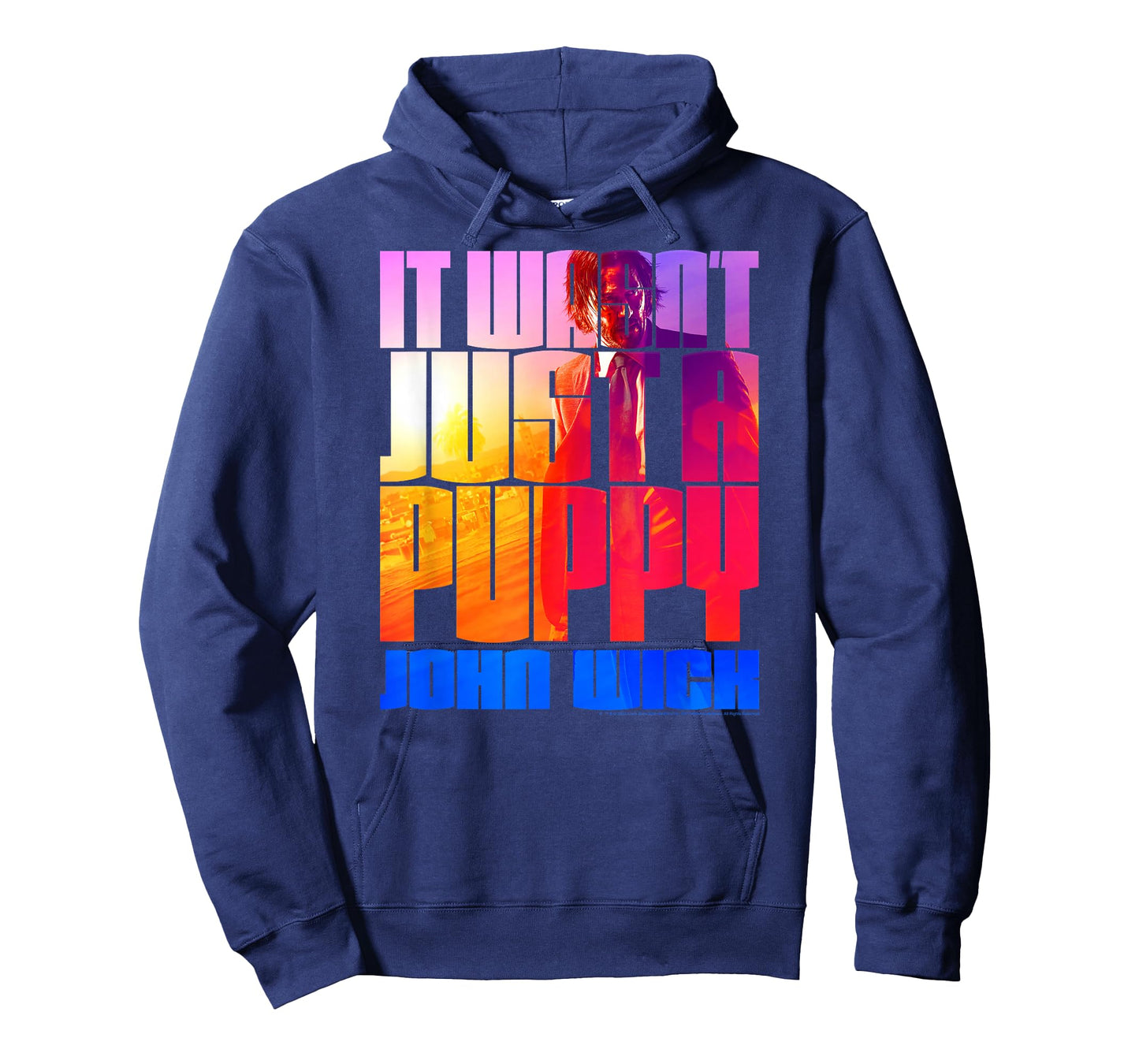 John Wick Colorful It Wasn't Just a Puppy Action Movie T-Shirt