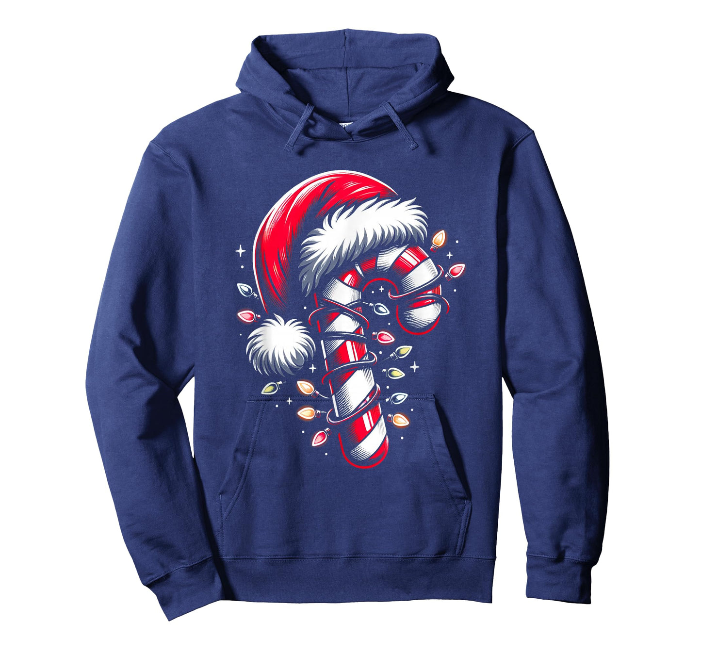 Candy Cane Crew Christmas Lights Family Matching Xmas T-Shirt