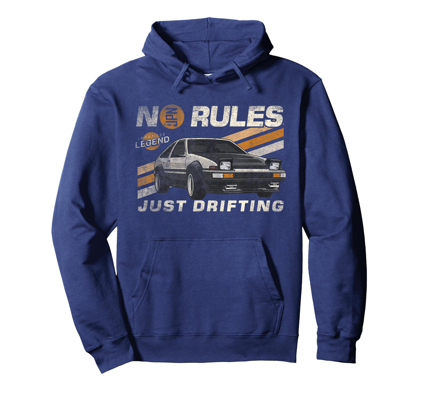 JDM Vintage Japanese drift legend no to rules just drifting T-Shirt